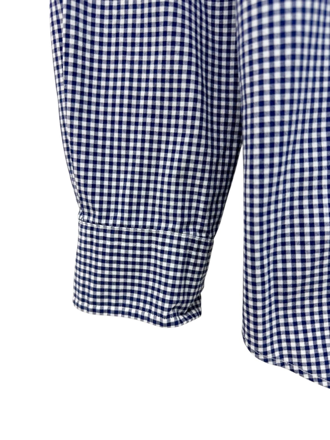 폴로 체크셔츠 네이비 (S~M) 상품이미지6