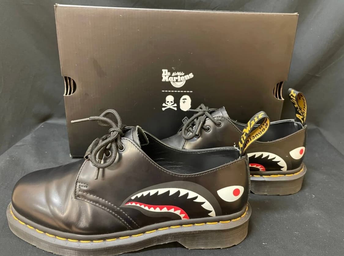 Dr.martens x Bape 1461 3홀 UK7 상품이미지1