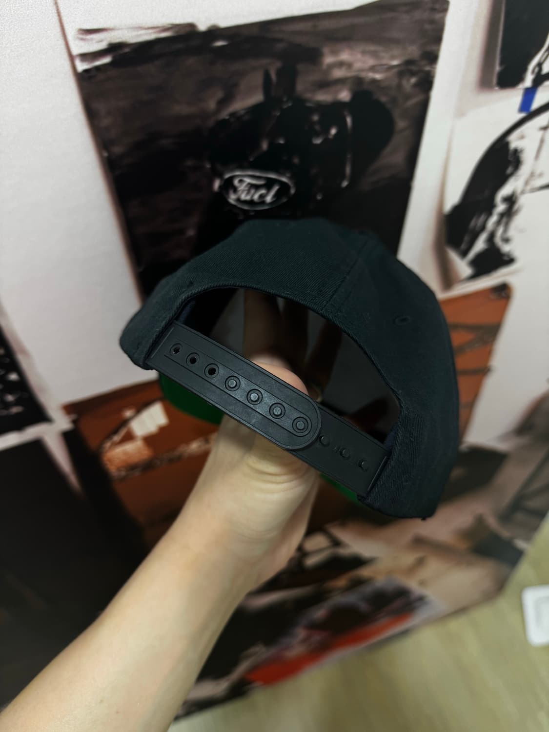 FUCT 퍽트 오발로고 볼캡 블랙 상품이미지7