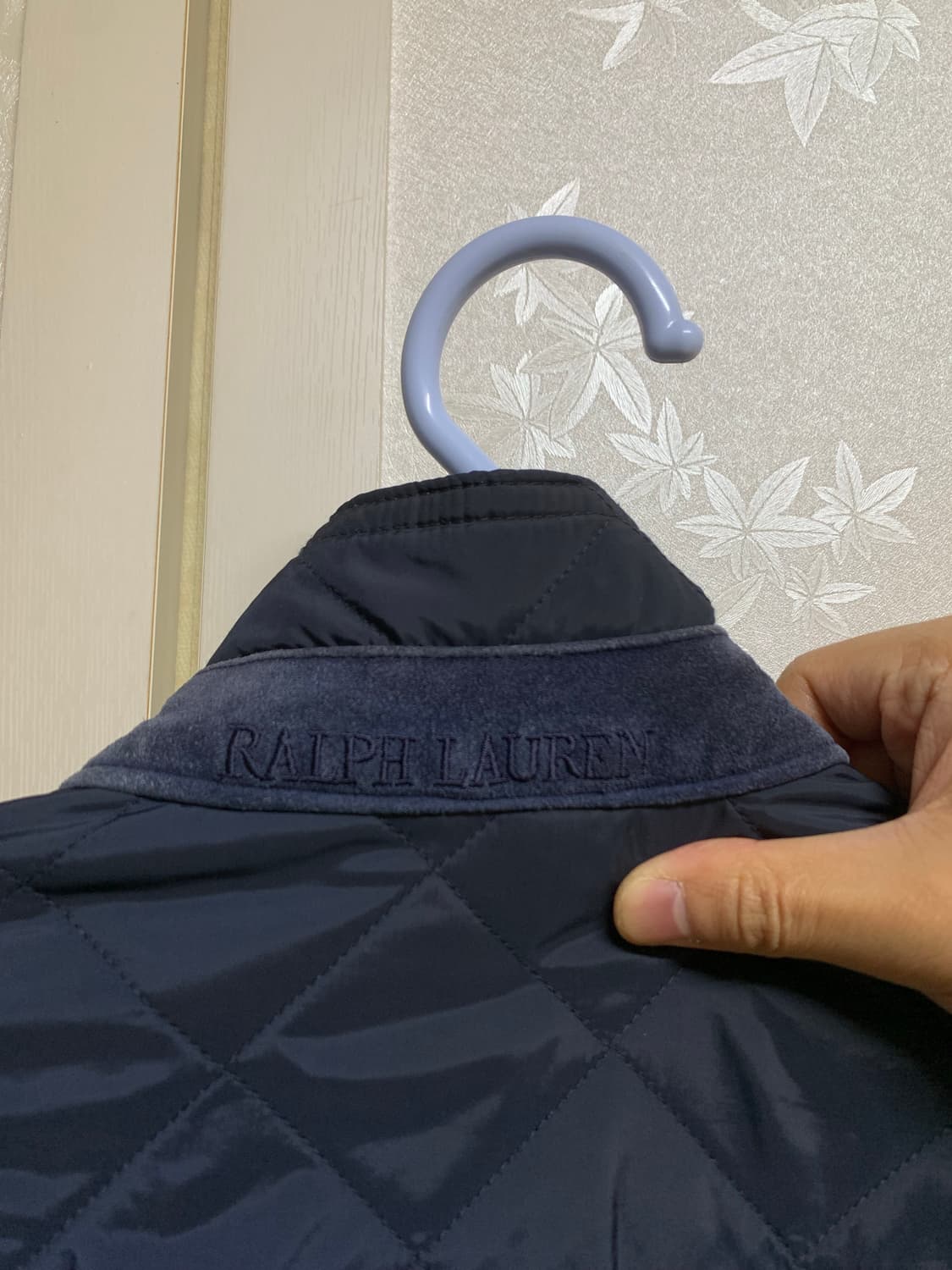 폴로 퀄팅 자켓 네이비 M 상품이미지2