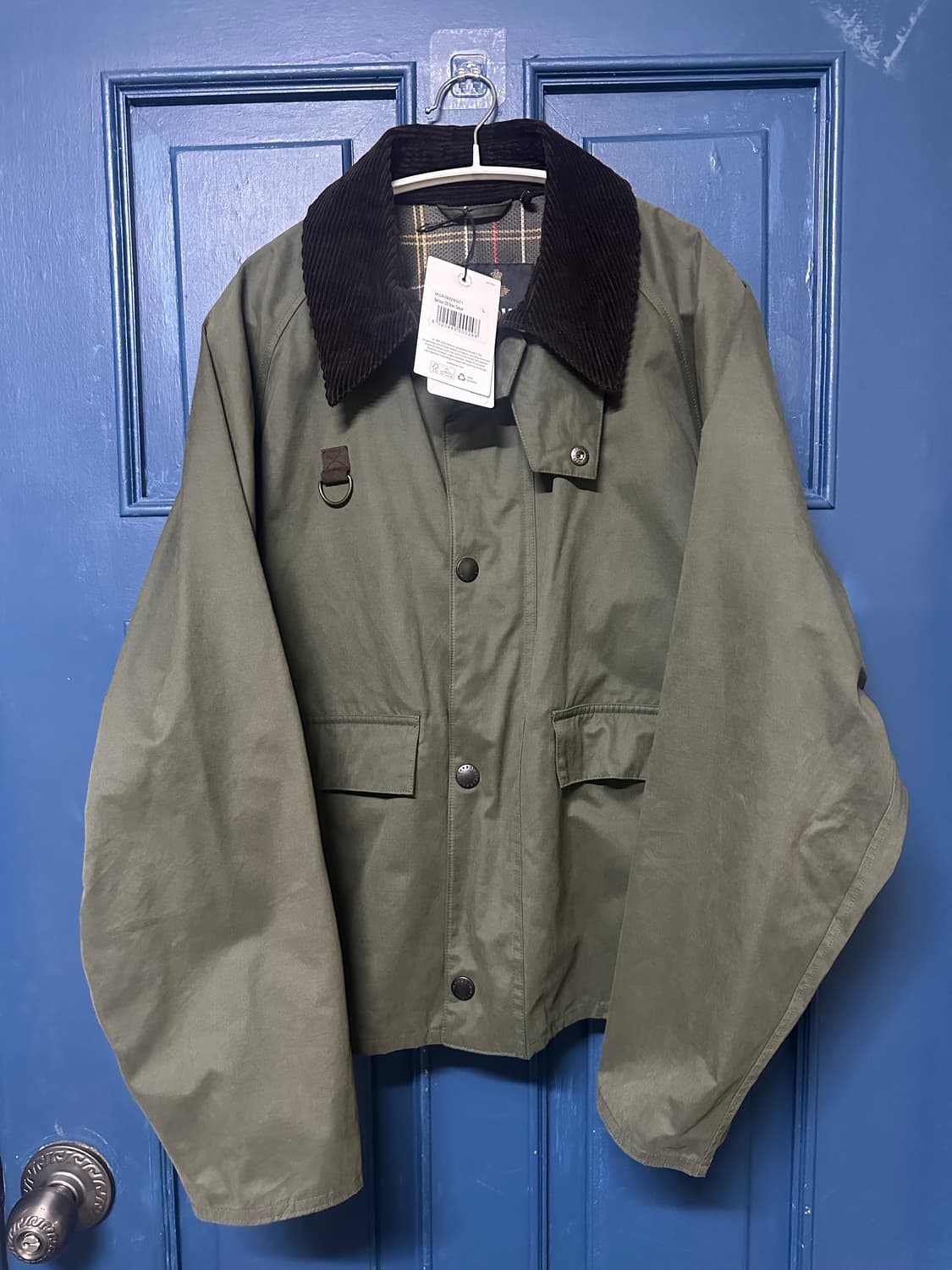 바버 오버사이즈 스페이 논왁스 택포함 미실착 상품 L 상품이미지2