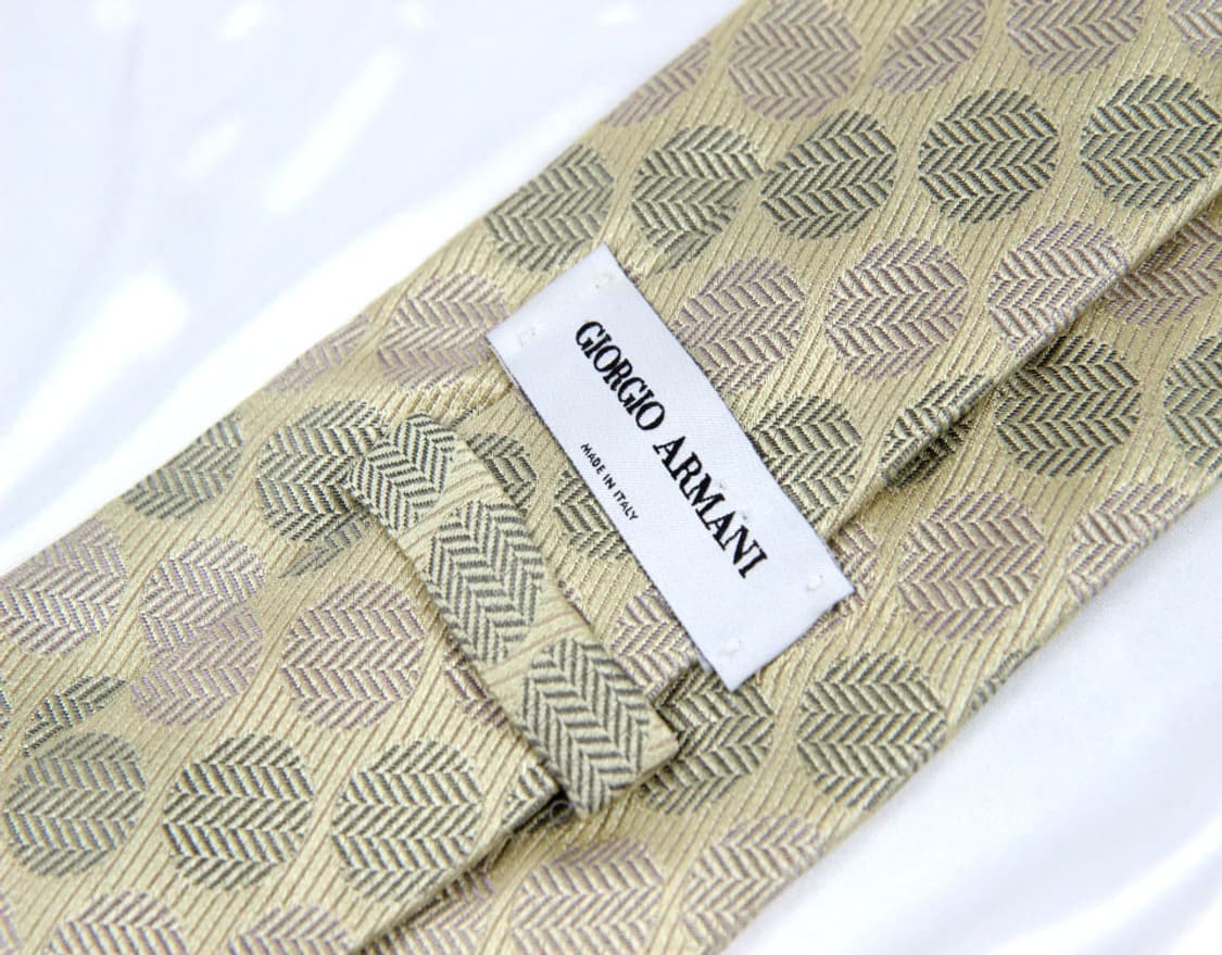 알마니 9.5cm A+등급 클래식 남자 명품 넥타이 상품이미지3