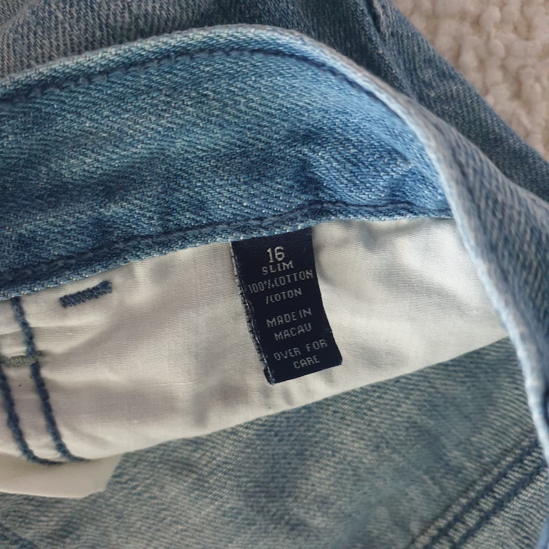 아베크롬비 abercrombie 부츠컷 청바지 상품이미지3