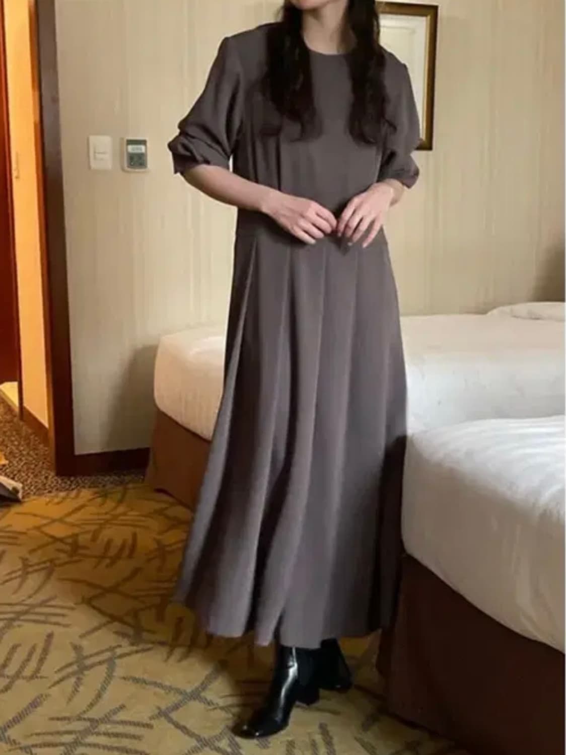 앤드베이지 andbeige 카인 원피스 롱원피스 상품이미지2