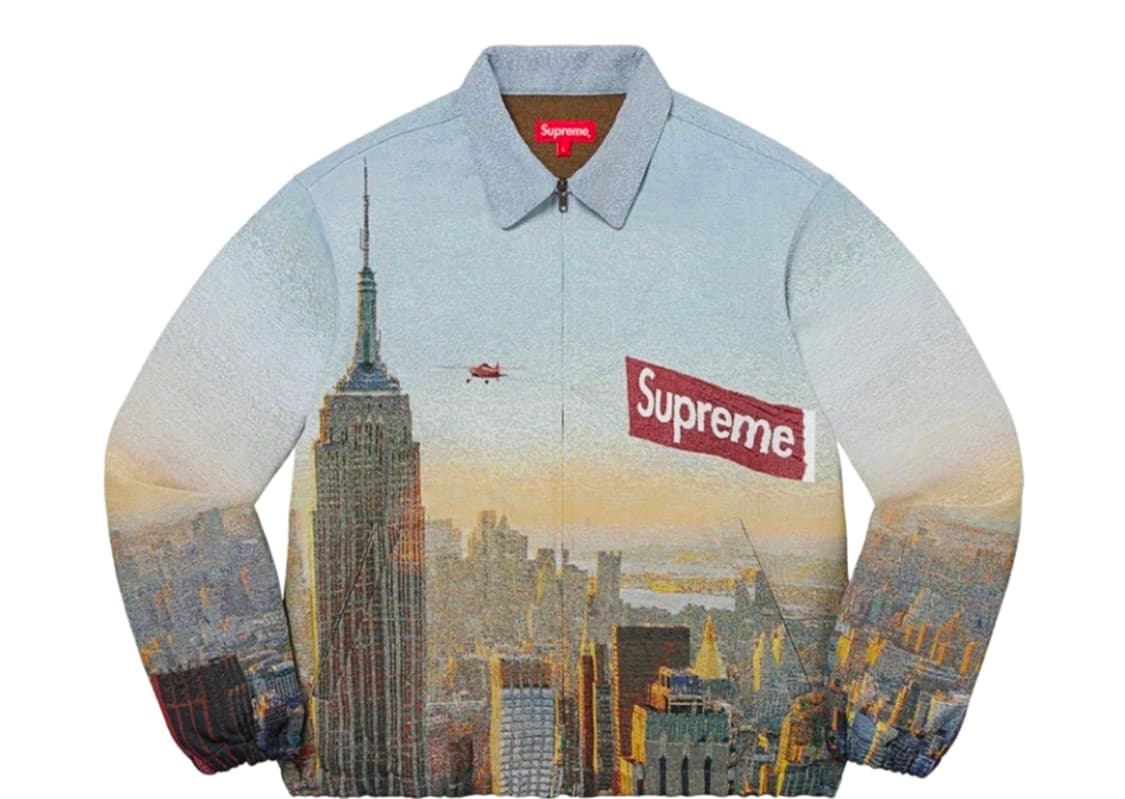 슈프림 에어리얼 테피스트리 해링턴 자켓 -20fw  M사이즈 팝니다 상품이미지1