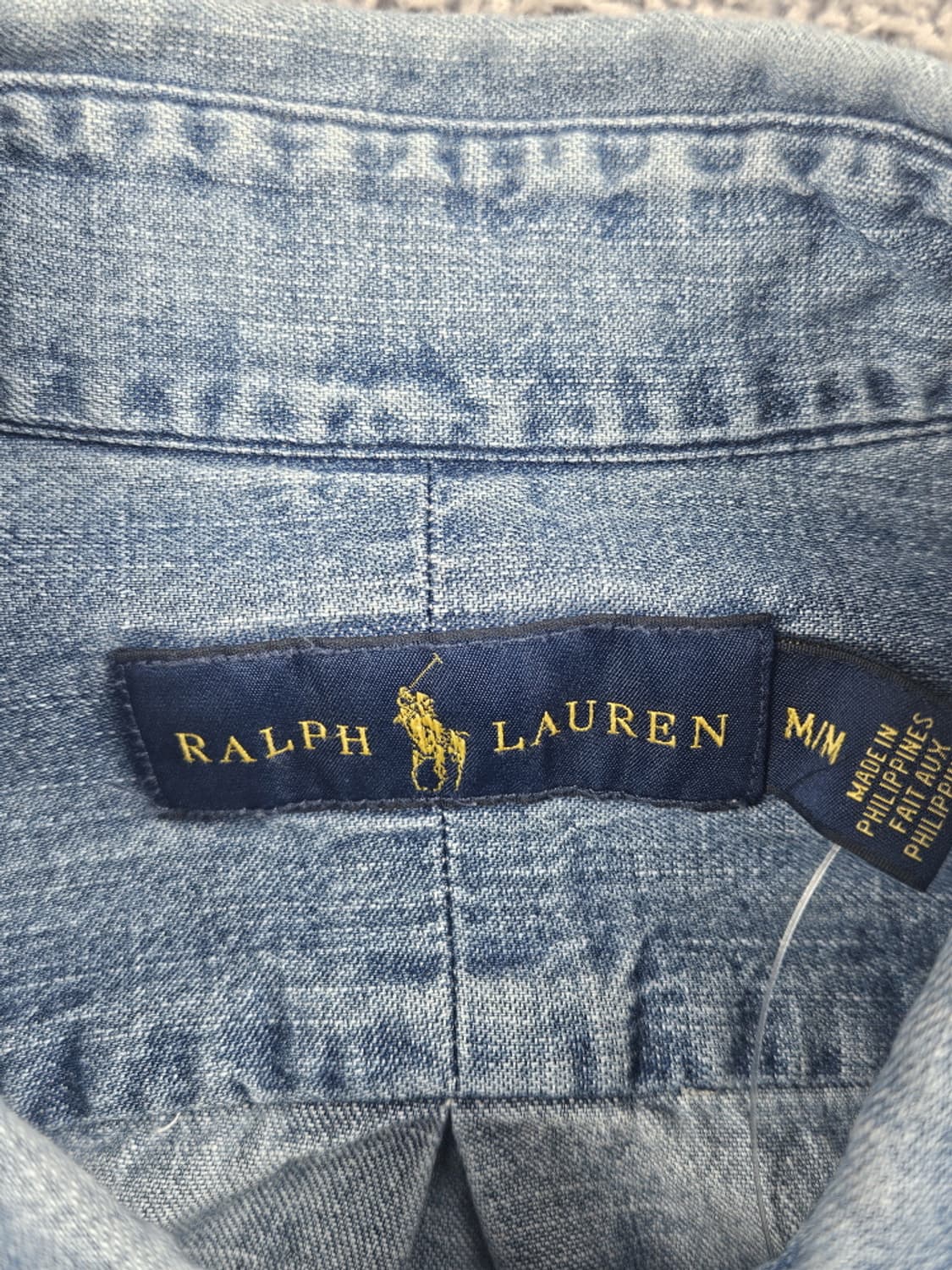 폴로랄프로렌 데님 베이직 셔츠 ( M ) / 10568 상품이미지9