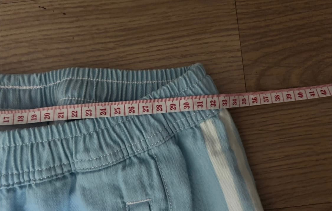 새상품급 아디다스 아디브레이크 연청바지 xs이지만 sm 가능 상품이미지7