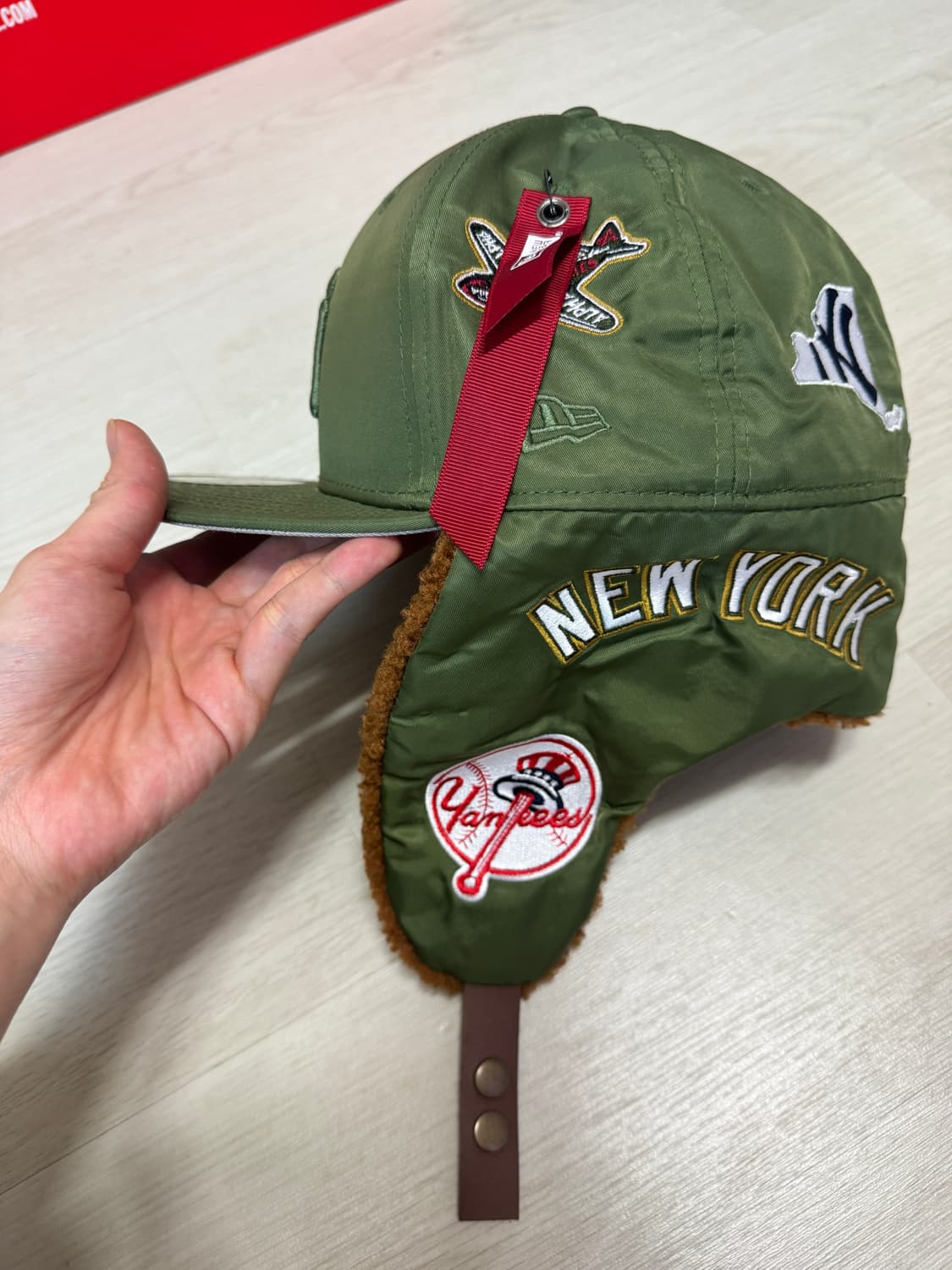 MLB x 알파 인더스트리 뉴욕 양키스 5950 도그이어 캡 상품이미지2