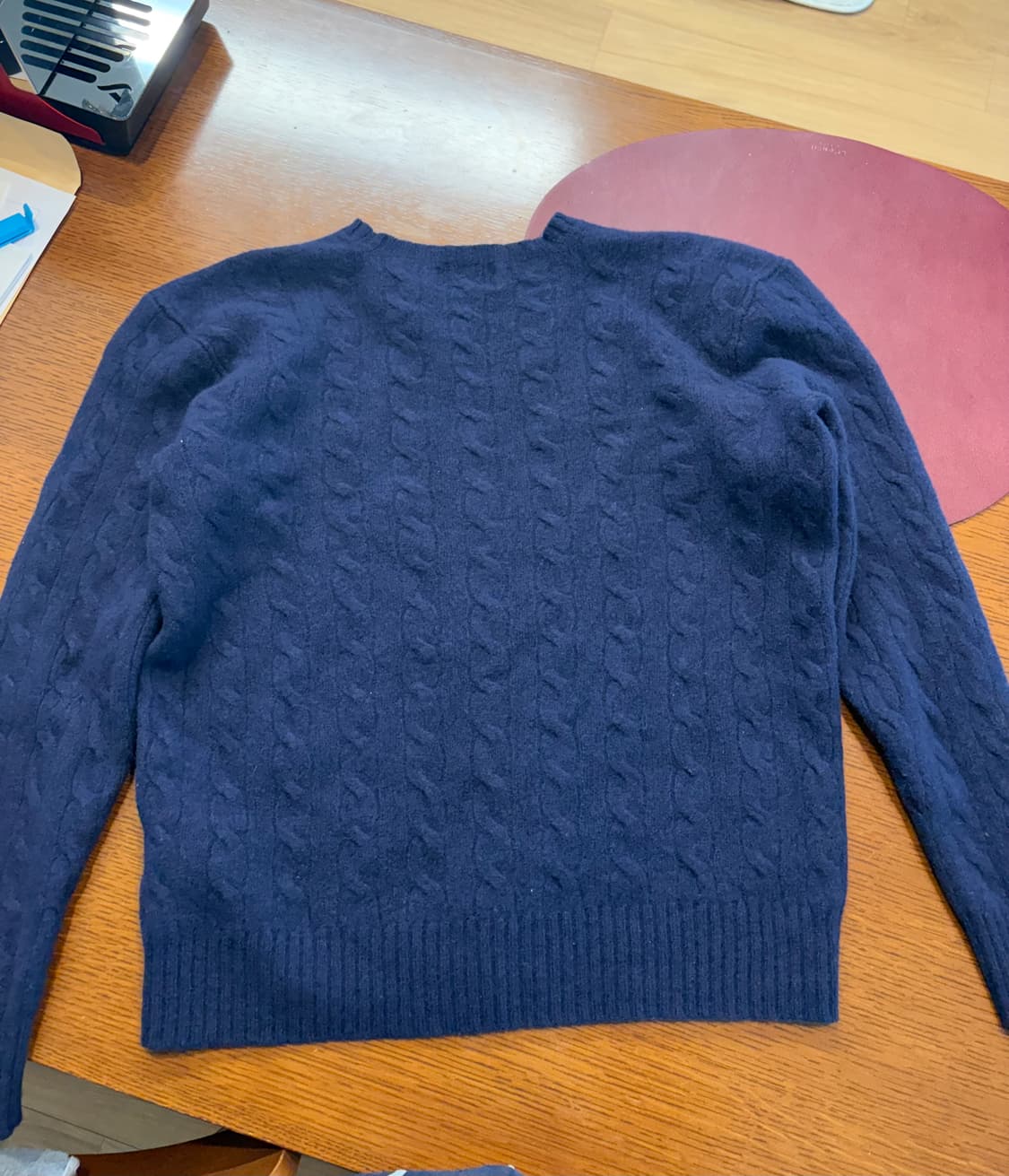 폴로 랄프로렌 네이비 니트 M 상품이미지3