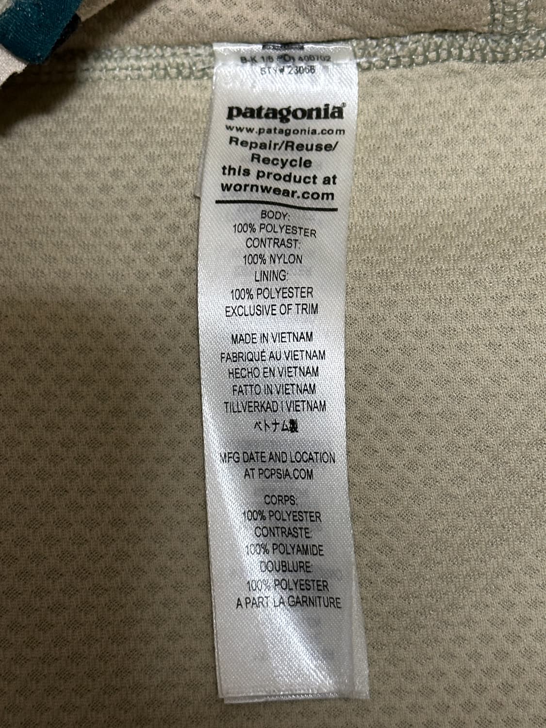 [XL] 파타고니아 클래식 레트로X 자켓 펠리컨 다크 보레알리스 그린 상품이미지6