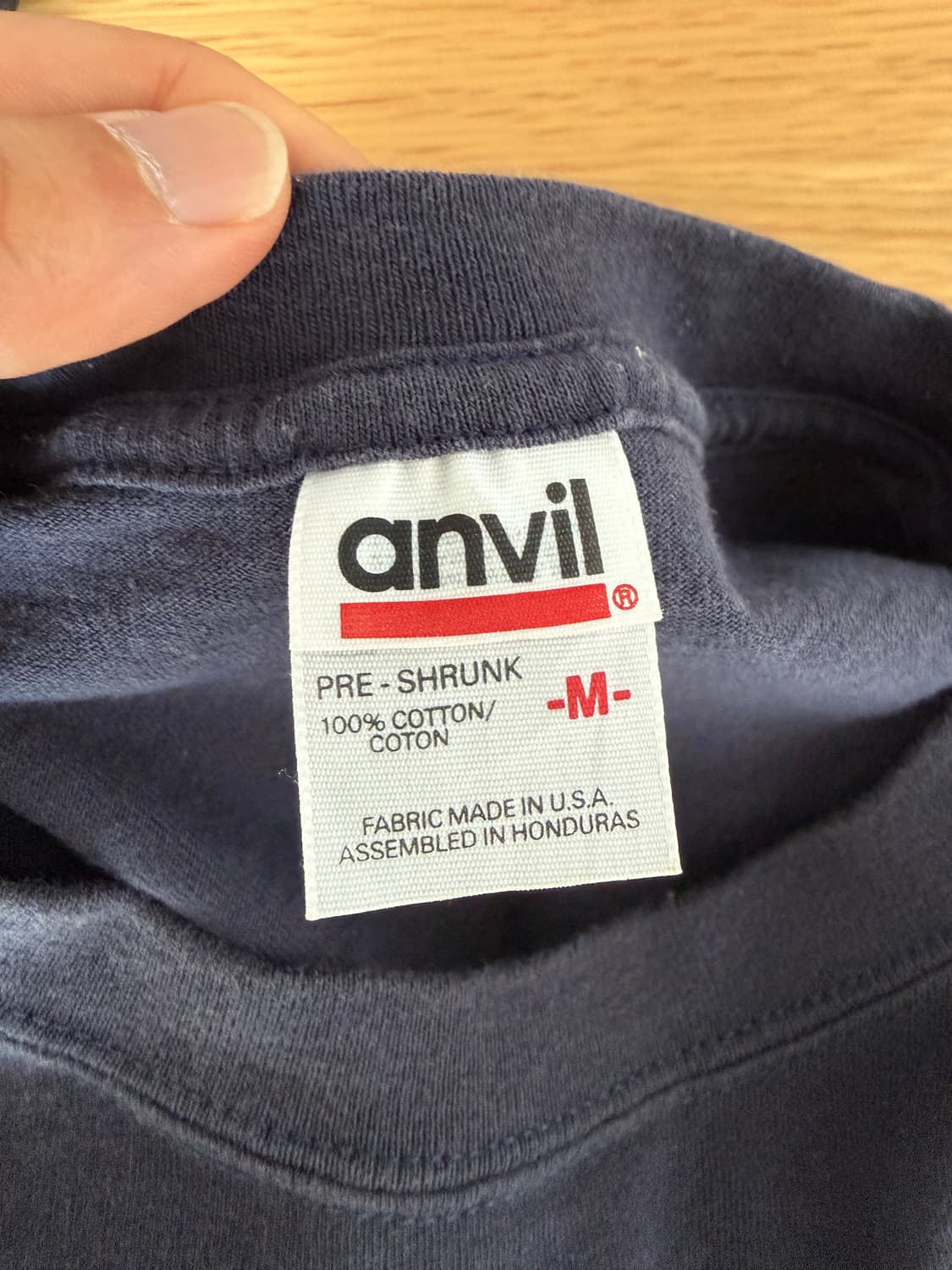 앤빌(anvil) 반팔 티셔츠(패브릭: 미국) 상품이미지5