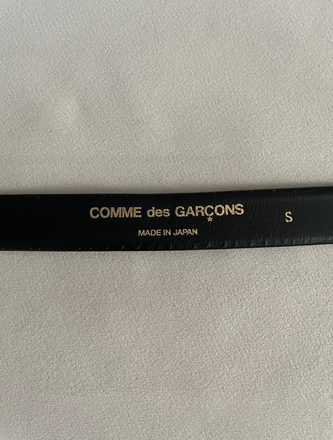Comme des Garcons glossy belt 상품이미지4