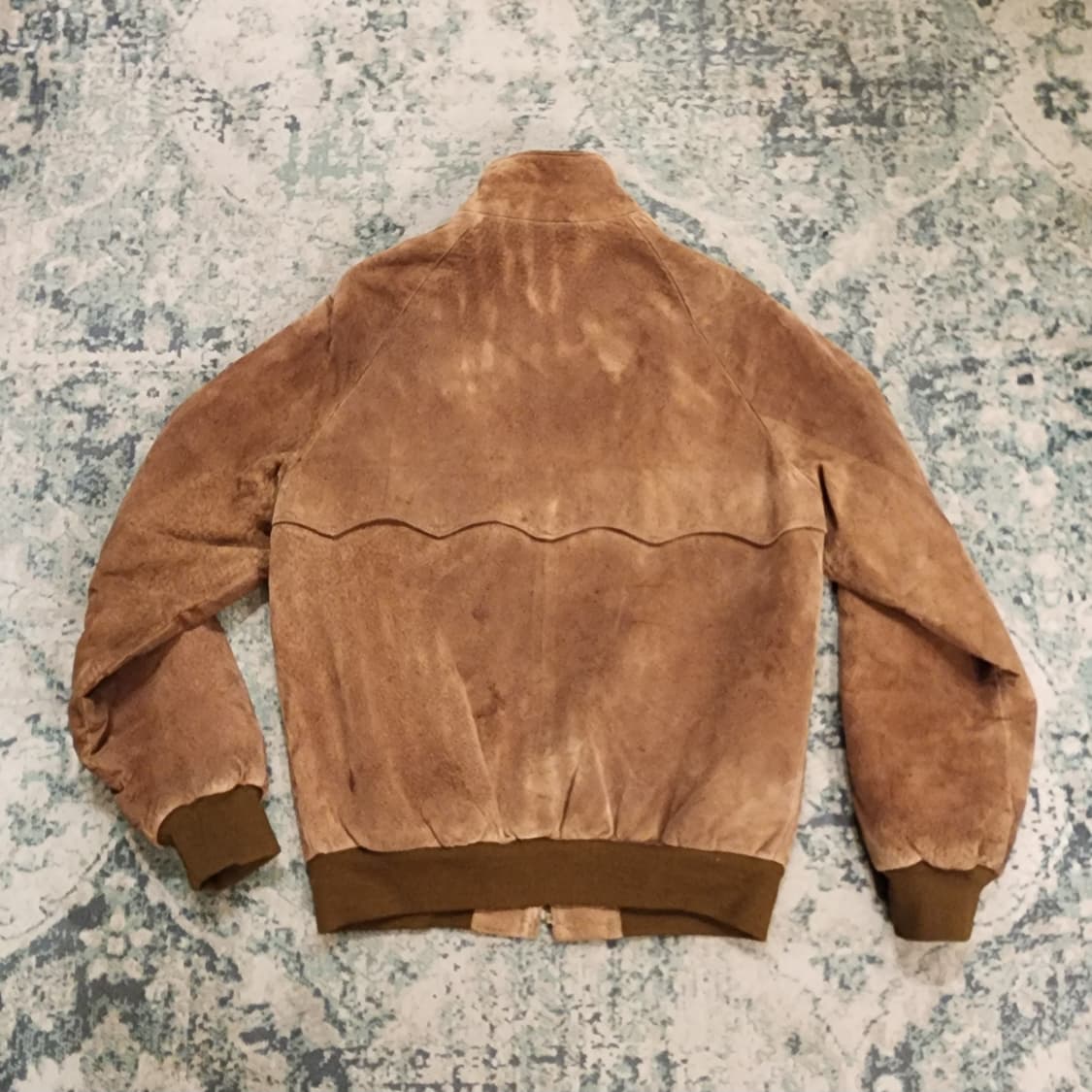 90s USA제작 엘엘빈 스웨이드 G9 헤링턴자켓 상품이미지5