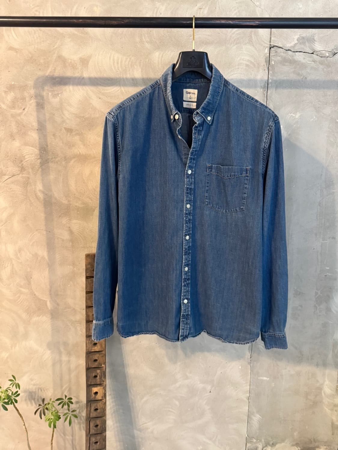 GAP 갭 1969 데님 버튼다운 셔츠 100 상품이미지5