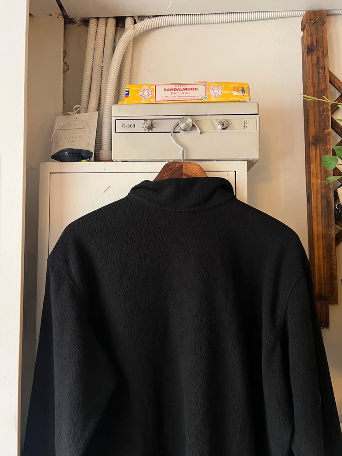 [L]파타고니아 CAPLENE 하프집업 블랙 플리스 상품이미지5