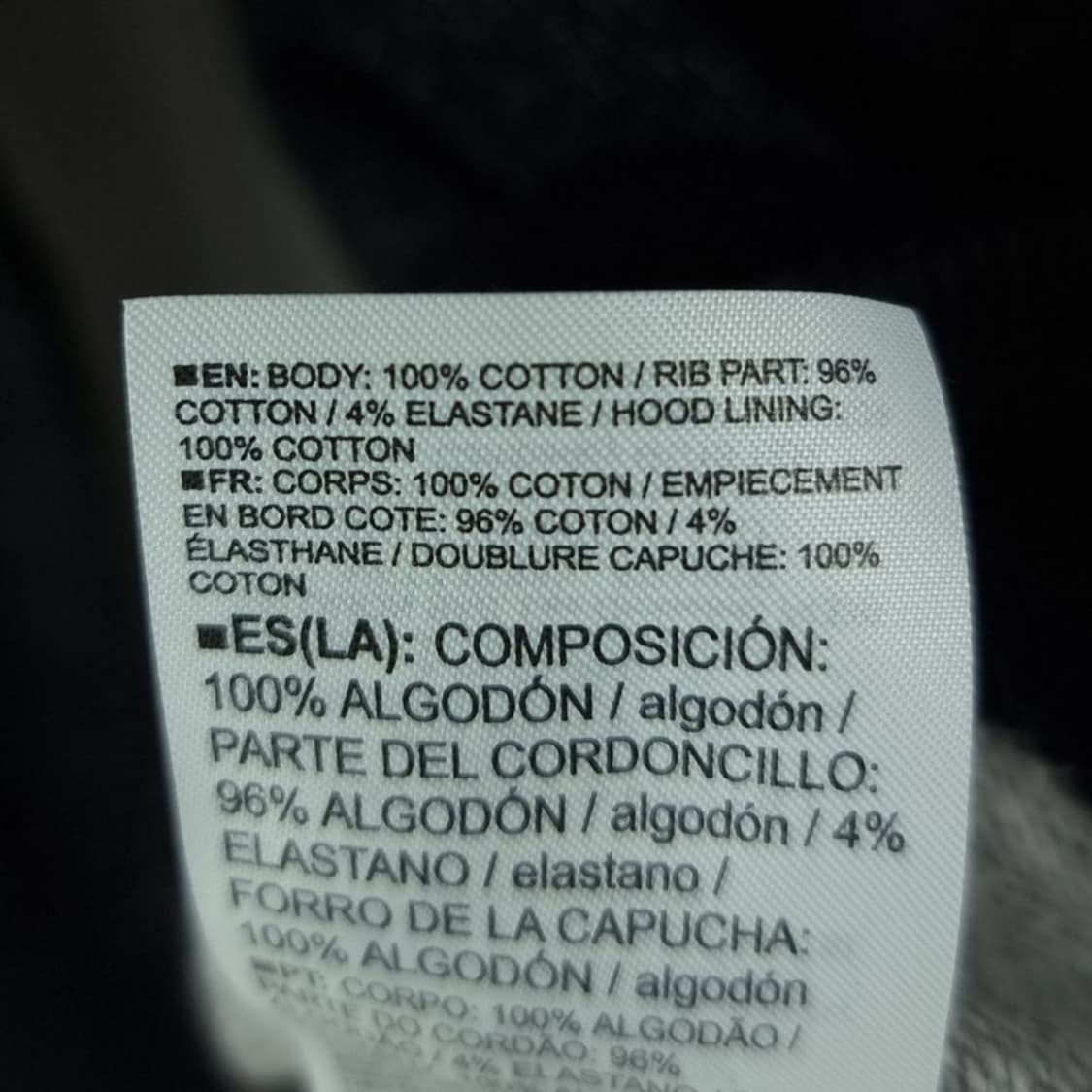 [살로몬] 로고 프린팅 후드티 블랙 M18692 상품이미지7