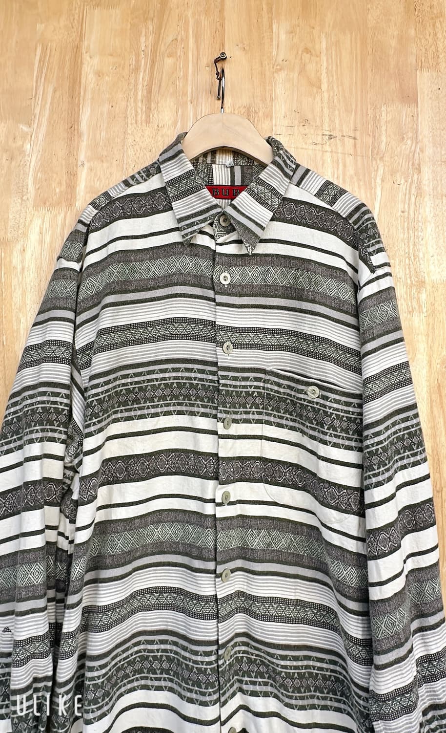 미국 Burg 빈티지 패턴 셔츠 상품이미지2