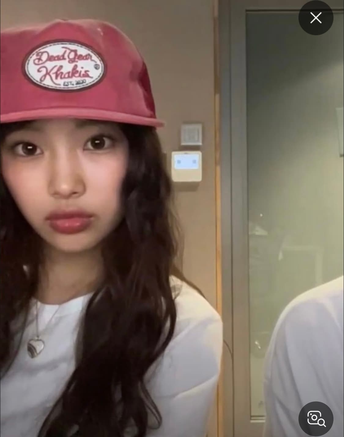 카키스메쉬캡 레드 상품이미지1