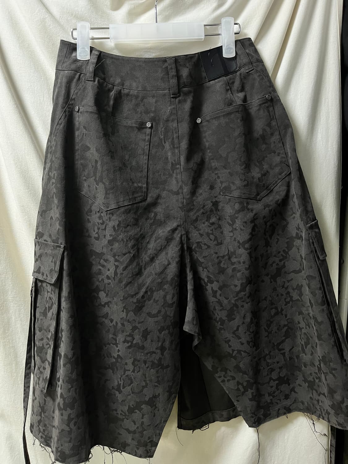 트리밍버드 카모 버뮤다 카고 스커트 카키 상품이미지4