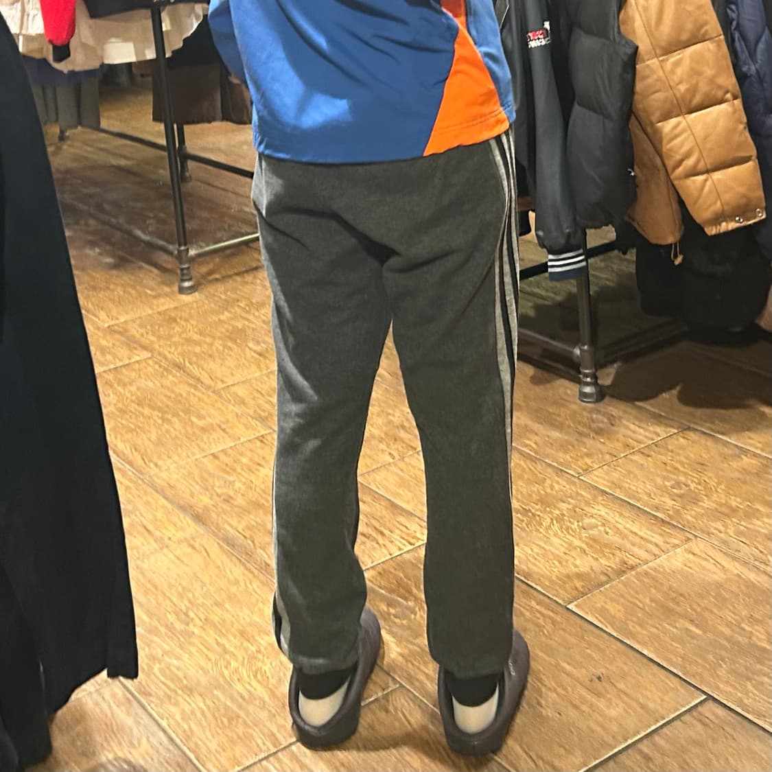 [HI] 아디다스 파이어버드 트랙 팬츠 차콜 상품이미지5