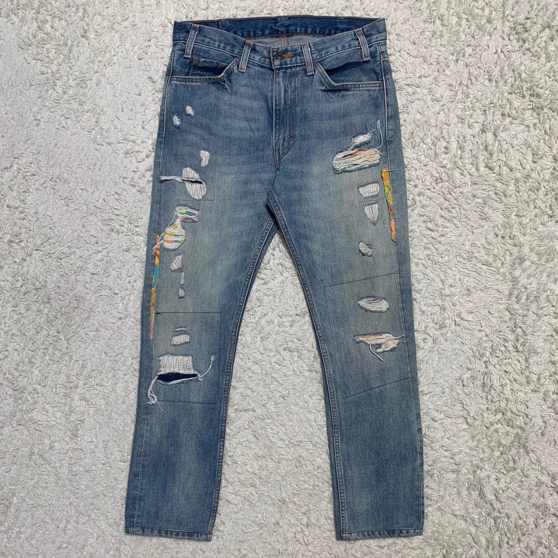 [31] 리바이스 505C 오렌지탭 커스텀 데님팬츠 29998-0002 상품이미지3