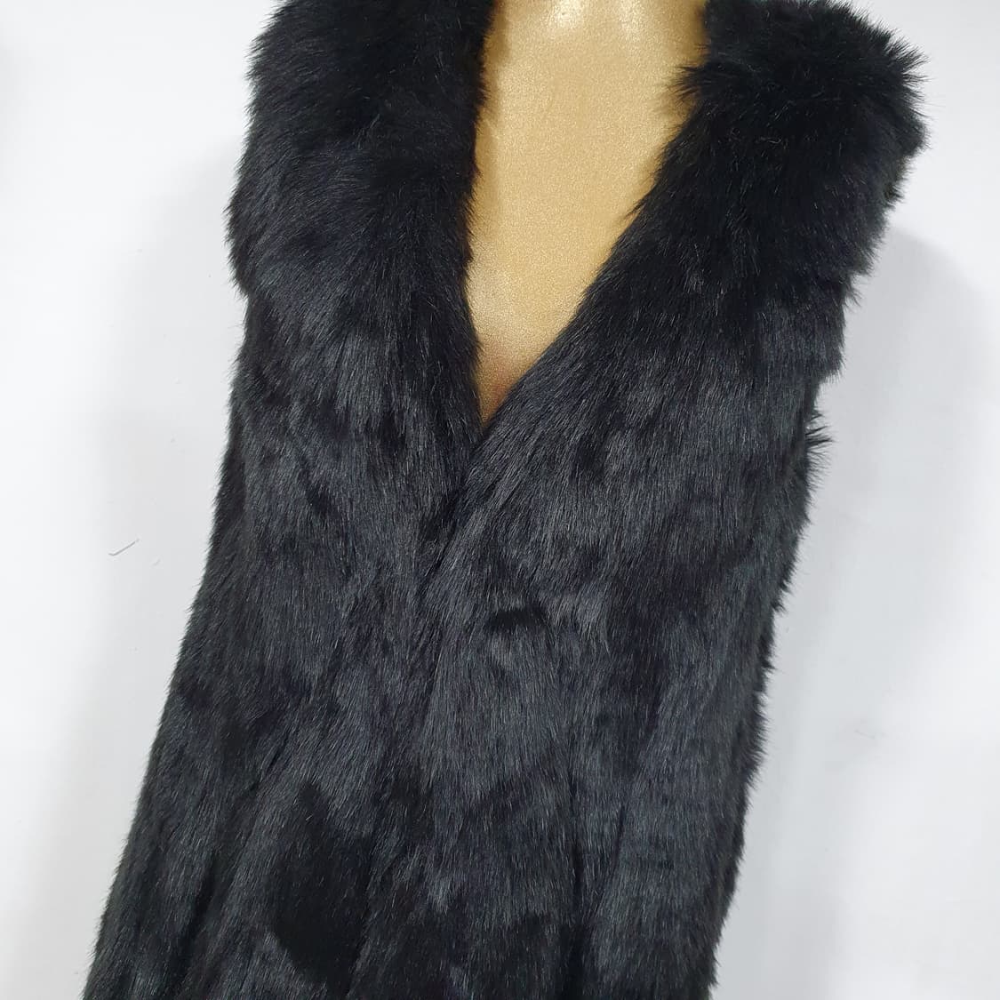 빈티지 페이크퍼 베스트 갸루 y2k 펑크 상품이미지2