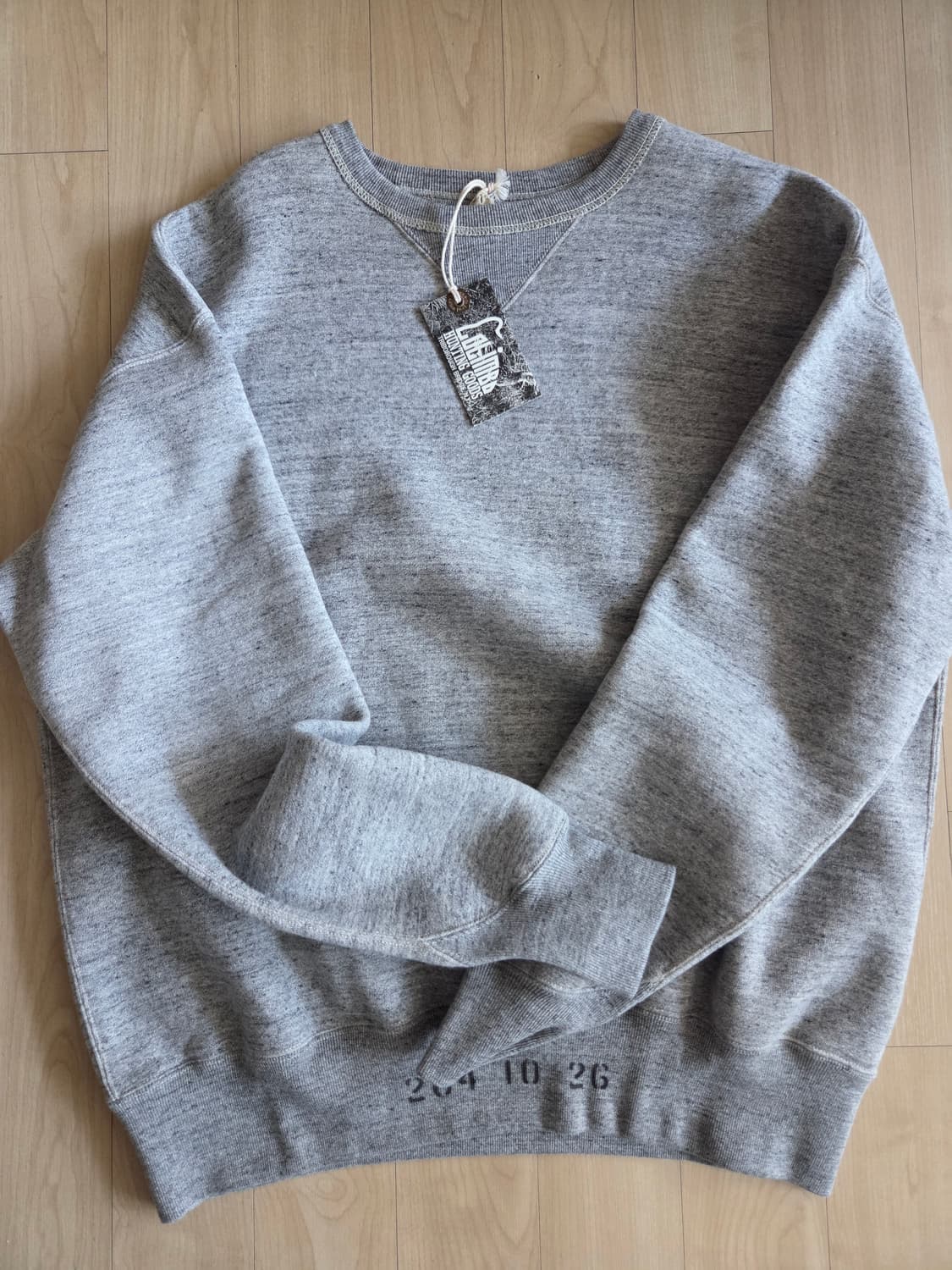 COLIMBO 키스톤 스웻셔츠 그레이 XXL 새상품 상품이미지1