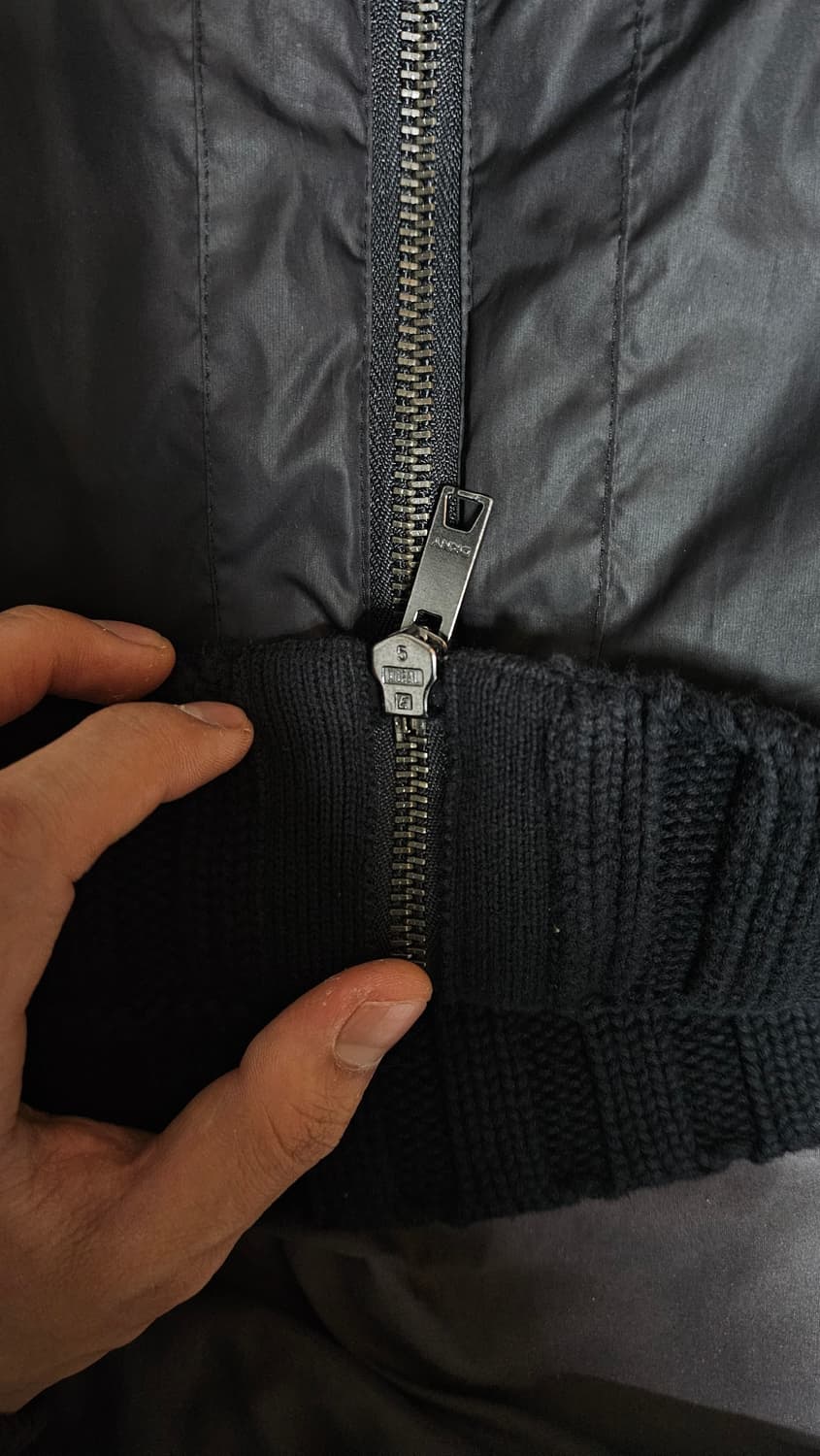 DKNY 니트 바람막이  후드내장 집업 M 상품이미지5