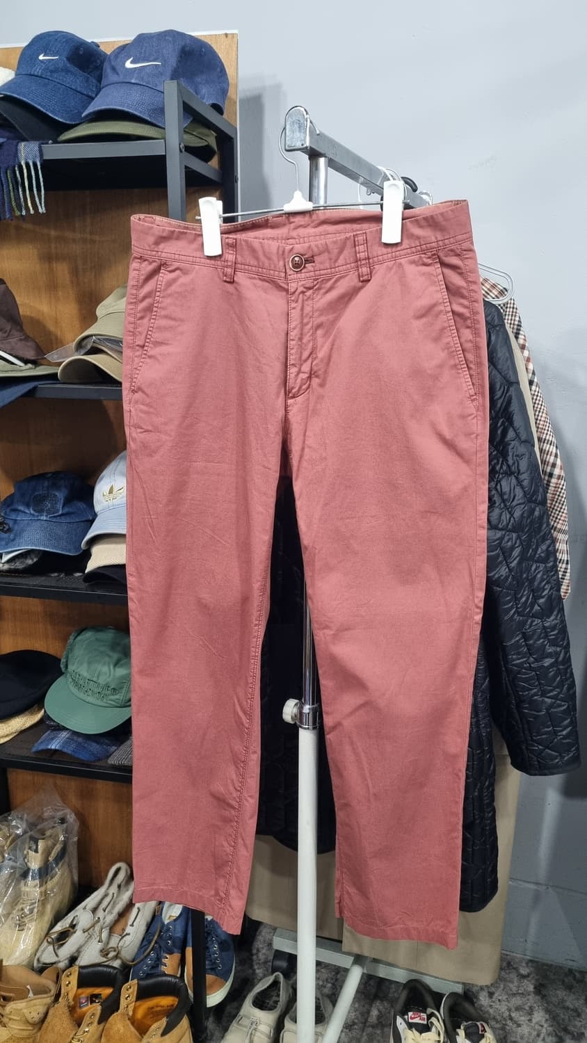 (빨 질 레 리) 얇은 면바지 32size 기장96 상태8/10 상품이미지1