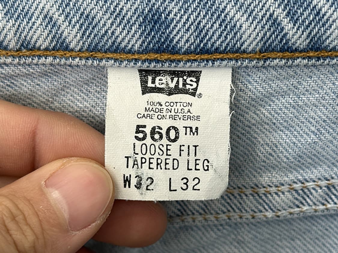 90'S LEVI'S 560_ made in U.S.A #33 (32) 상품이미지9