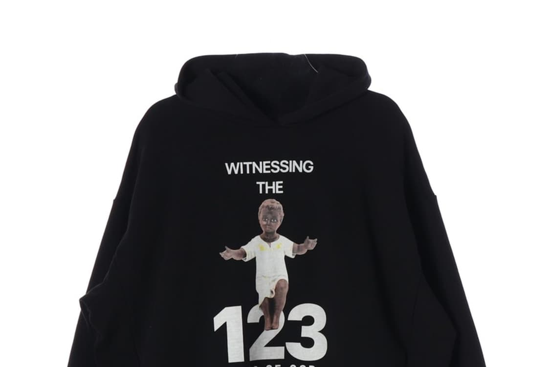 피어오브갓 x RRR123 후드티 상품이미지3