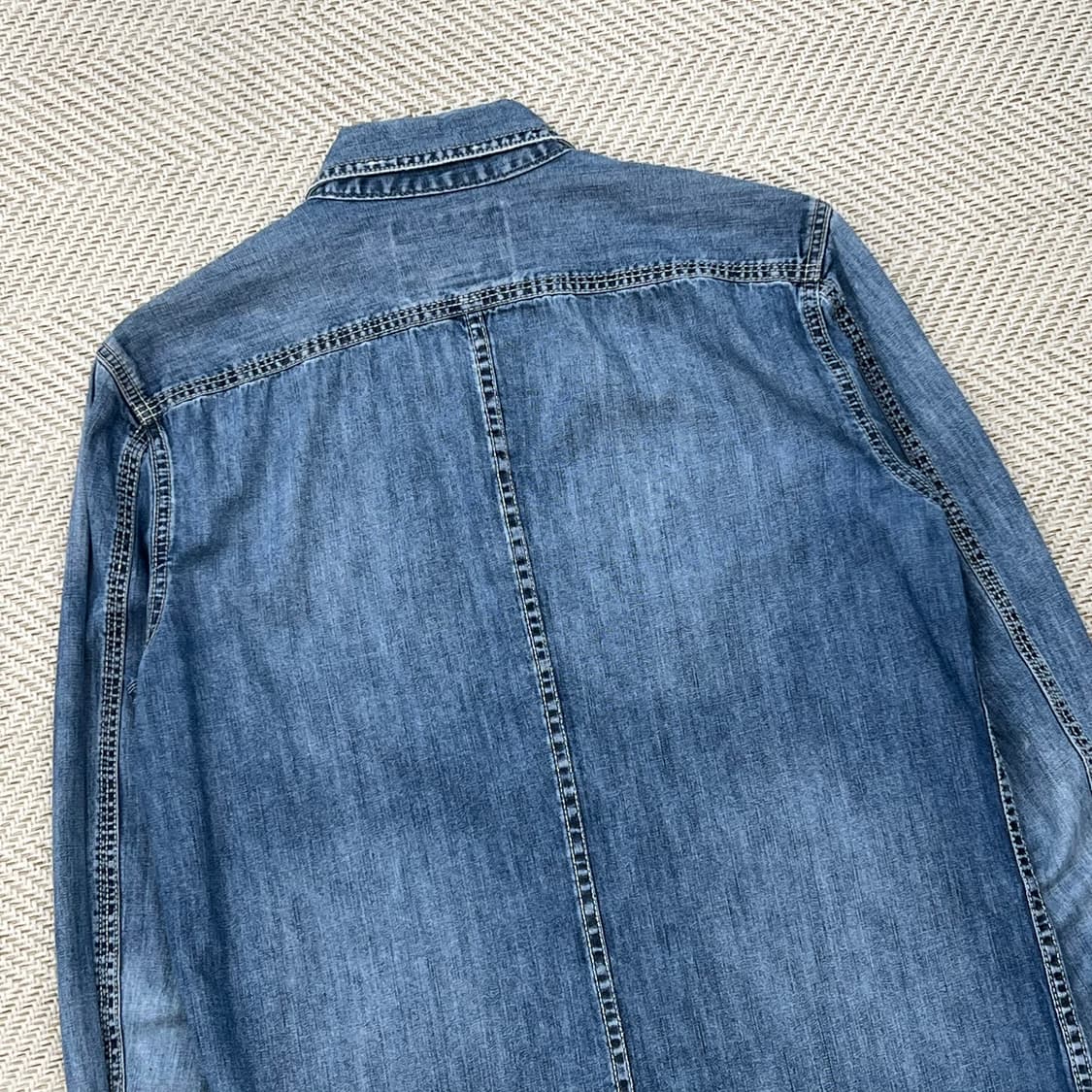 디젤 투포켓 데님셔츠 r2193 상품이미지4