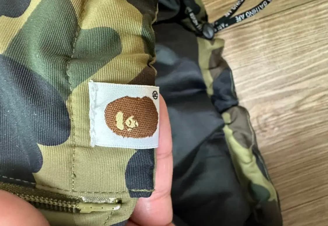 베이프 카모 패딩 점퍼 (XL) 상품이미지6