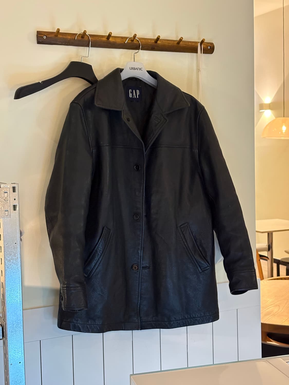 올드갭 레더 카코트 S size 상품이미지1