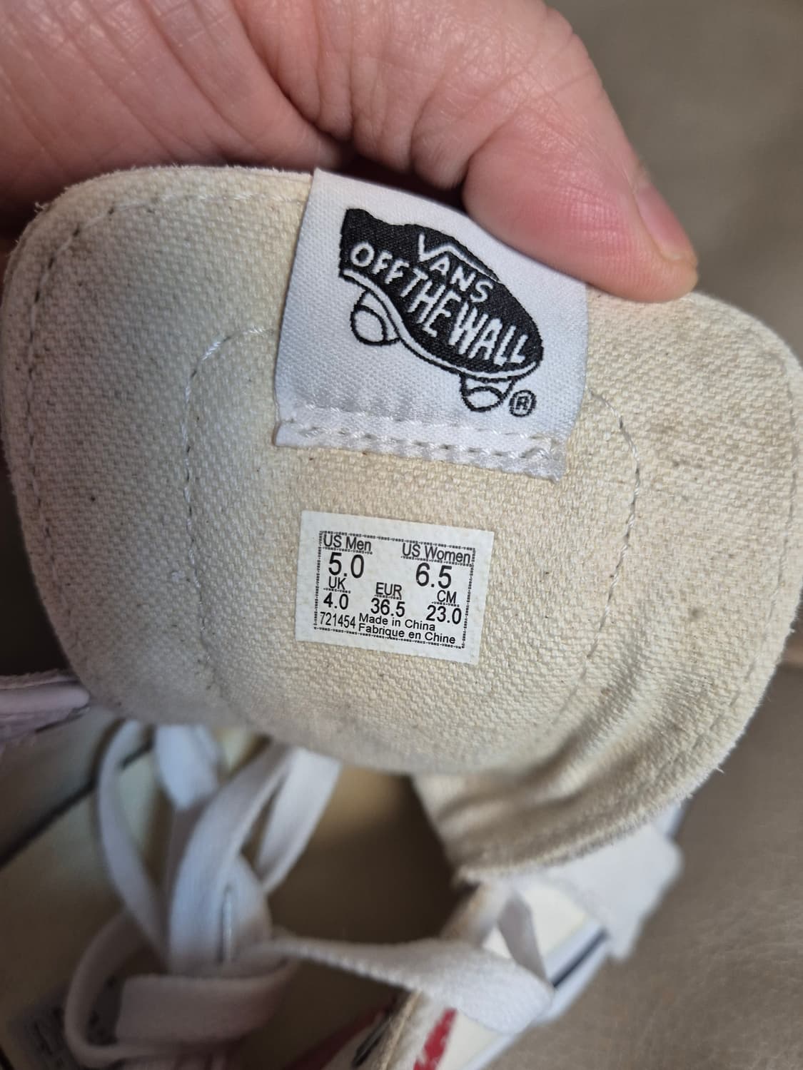 반스 SK8 하이 라이슈 신발 여성 230. 새신발 상품이미지7