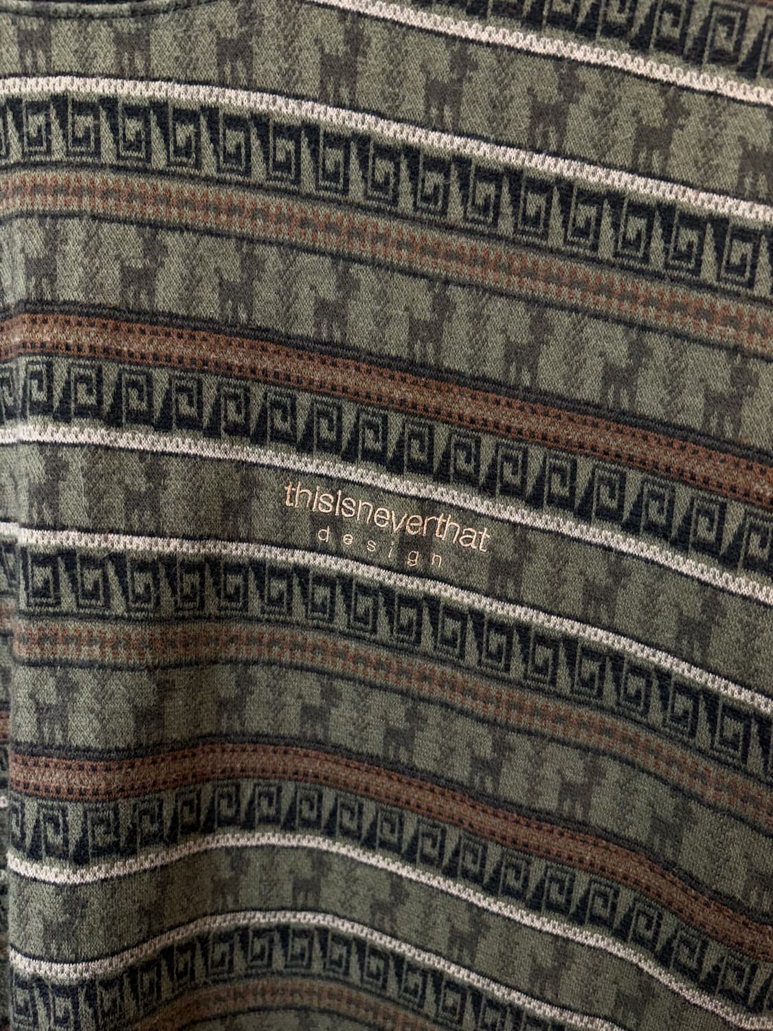 디스이즈네버댓 패턴 스트라이프 티셔츠 상품이미지6