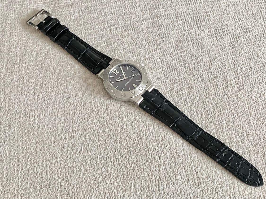 불가리 디아고노 리미티드에디션 LCV38 2P 다이아 38mm 오토메틱 상품이미지7