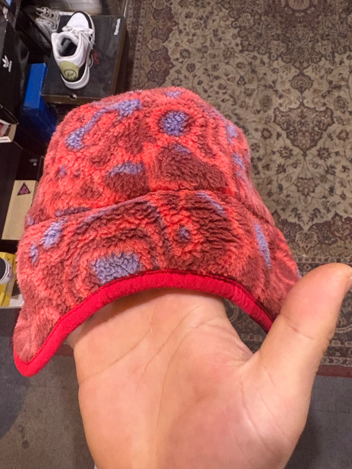 슈프림 이어플랩 캠프캡 상품이미지4