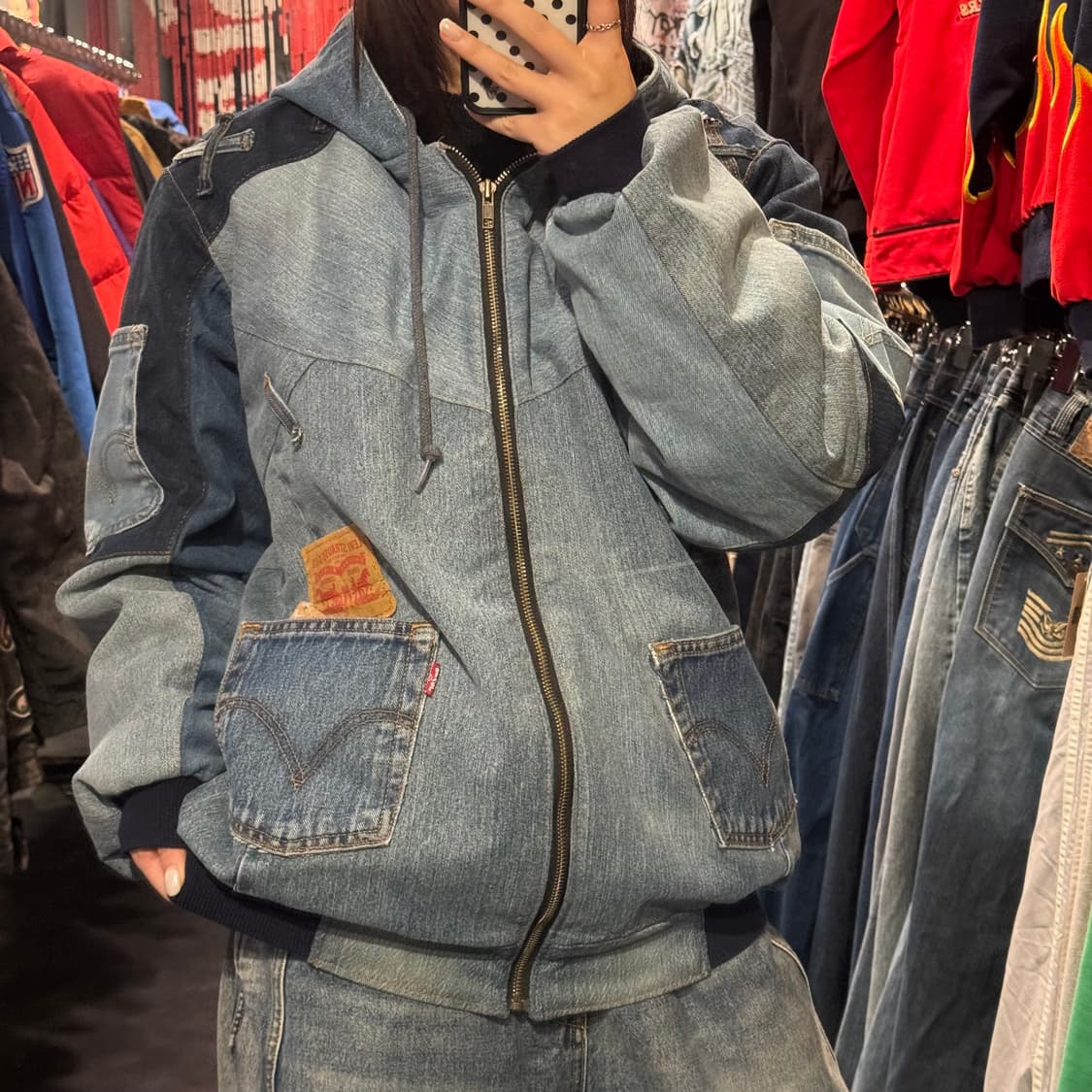 [IM] 리바이스 리메이크 후드자켓 상품이미지2