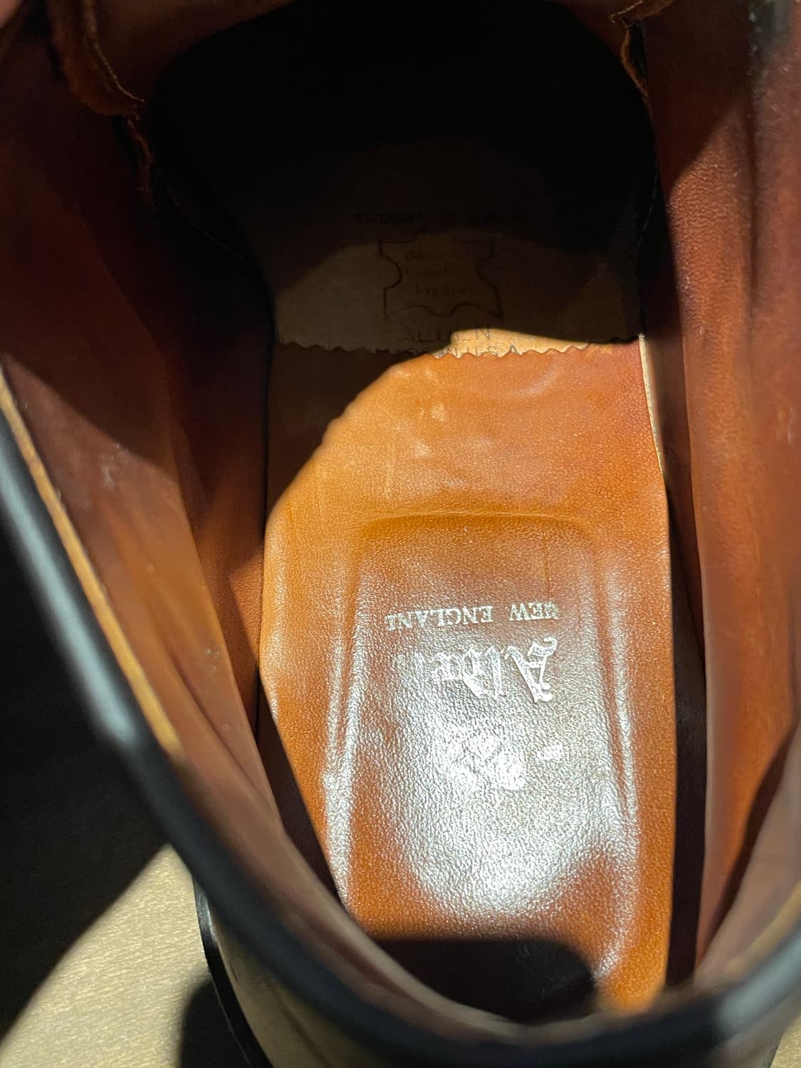 Alden 알든 다크브라운 처카부츠 판매합니다 rrl 상품이미지6