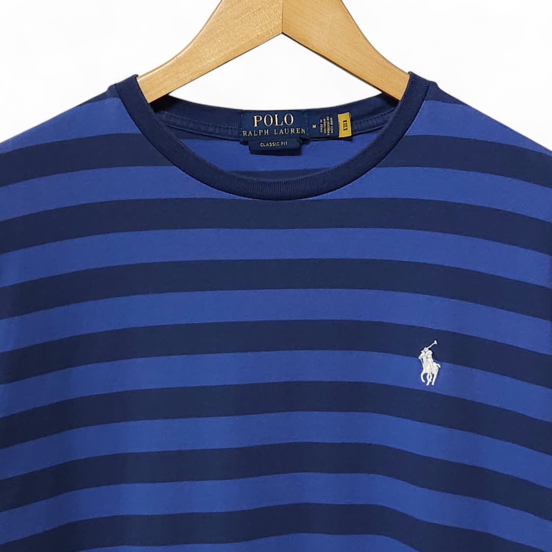POLO 폴로 클래식핏 스트라이프 반팔티 100~105 상품이미지3