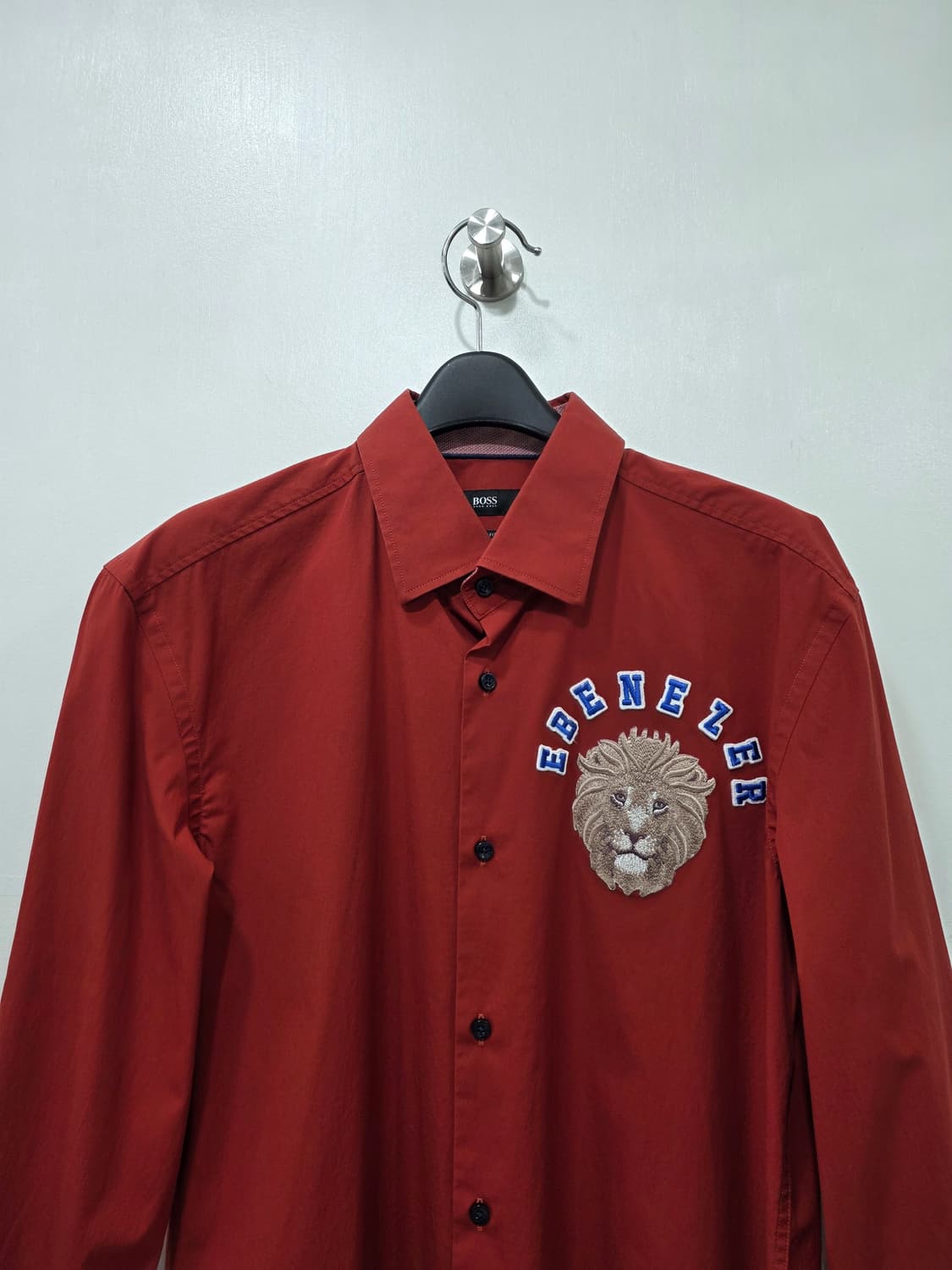 휴고보스 라이언 자수 셔츠(M)
 상품이미지2