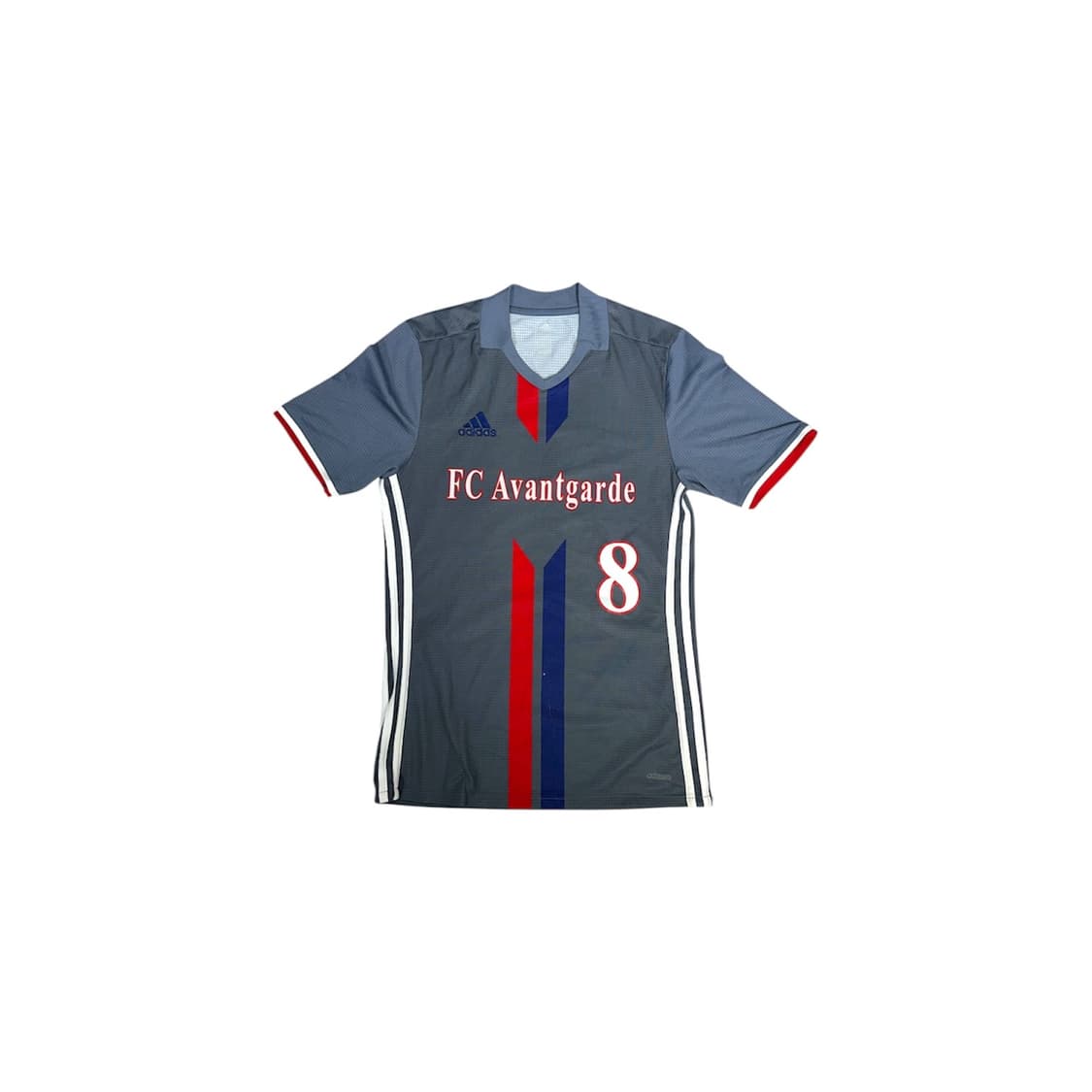 아디다스 차콜 축구팀 유니폼 고프코어 반팔 티셔츠 M  상품이미지5