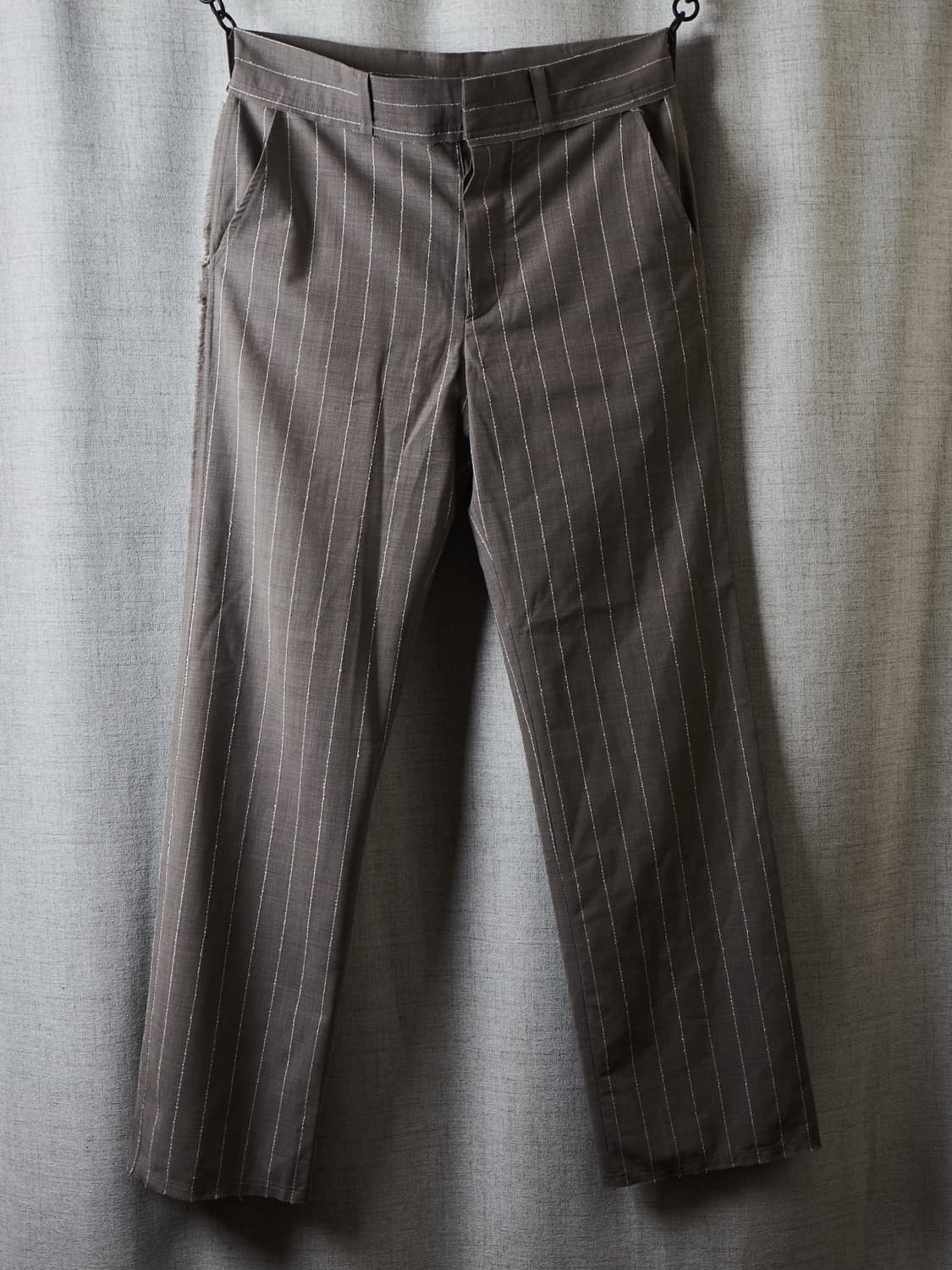 maison flaneur 18ss 울 팬츠 상품이미지1