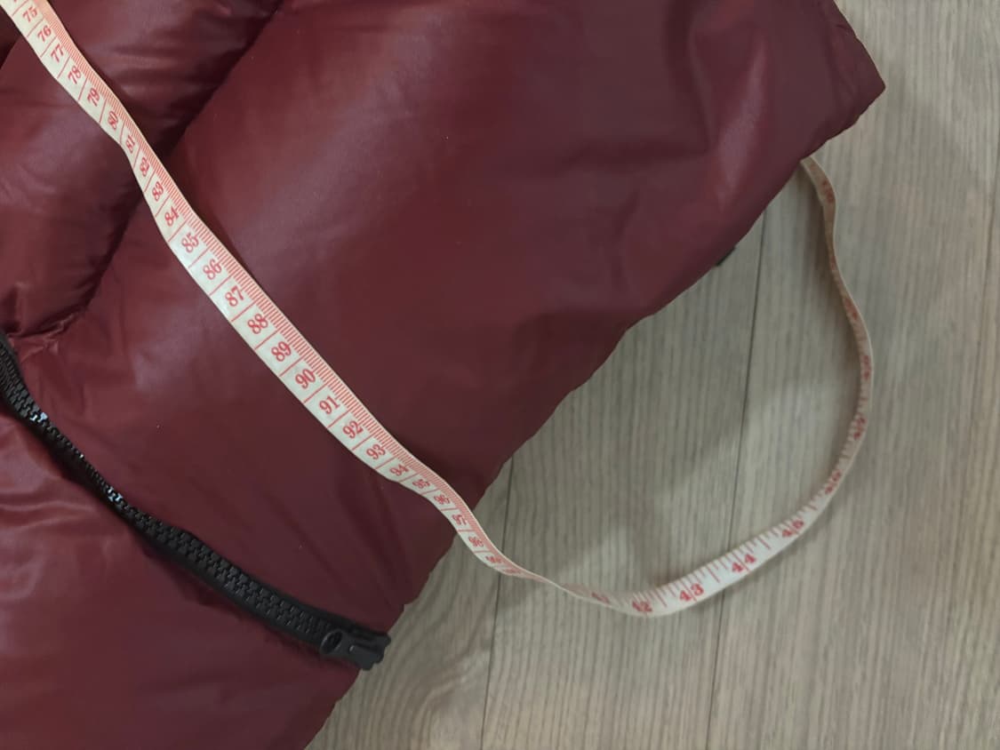 새상품급 코오롱 뉴볼륨 벌키 하이넥 빅후드 구스다운 야상형 롱패딩 상품이미지10