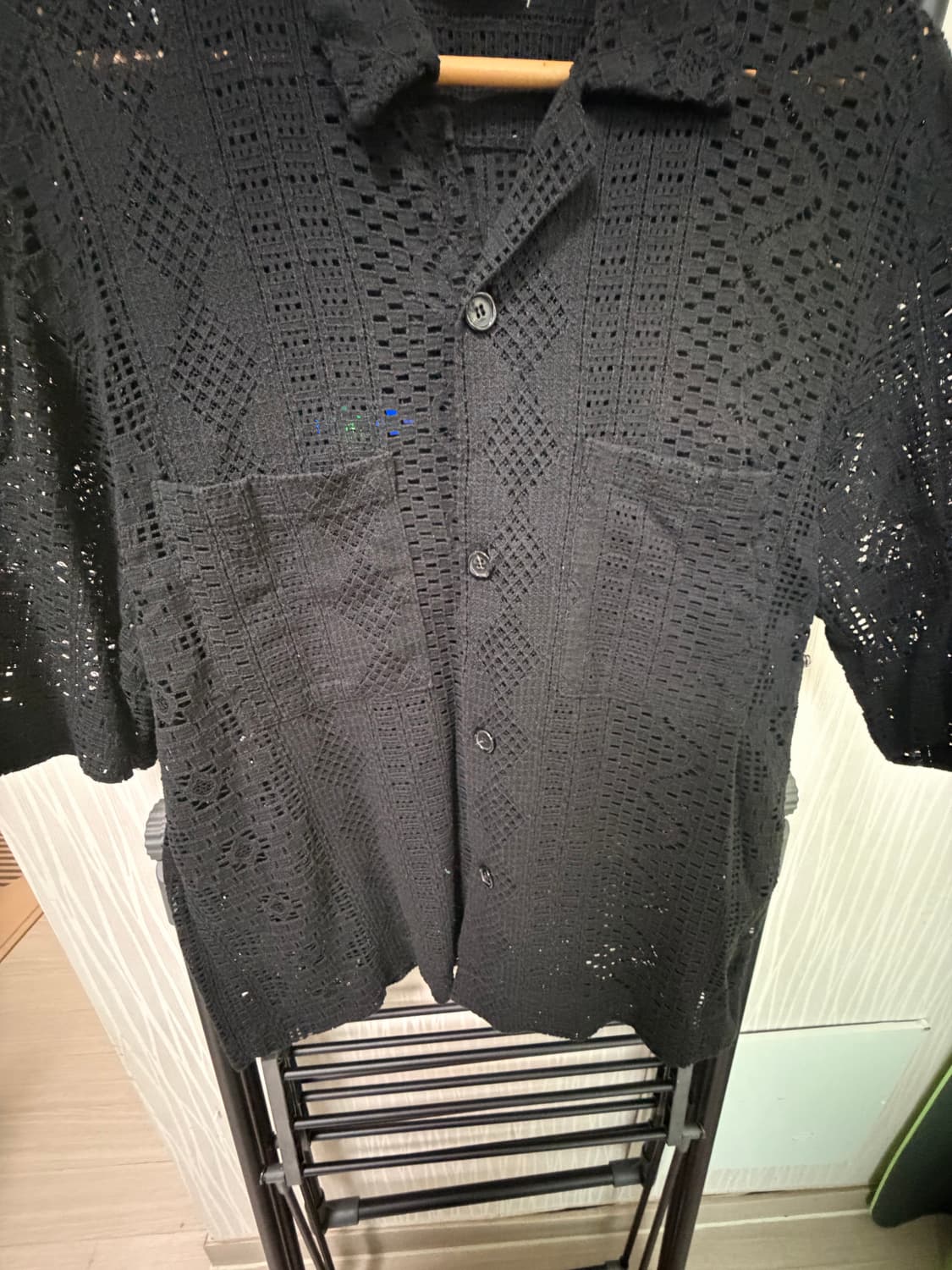 시스루반팔셔츠 상품이미지3