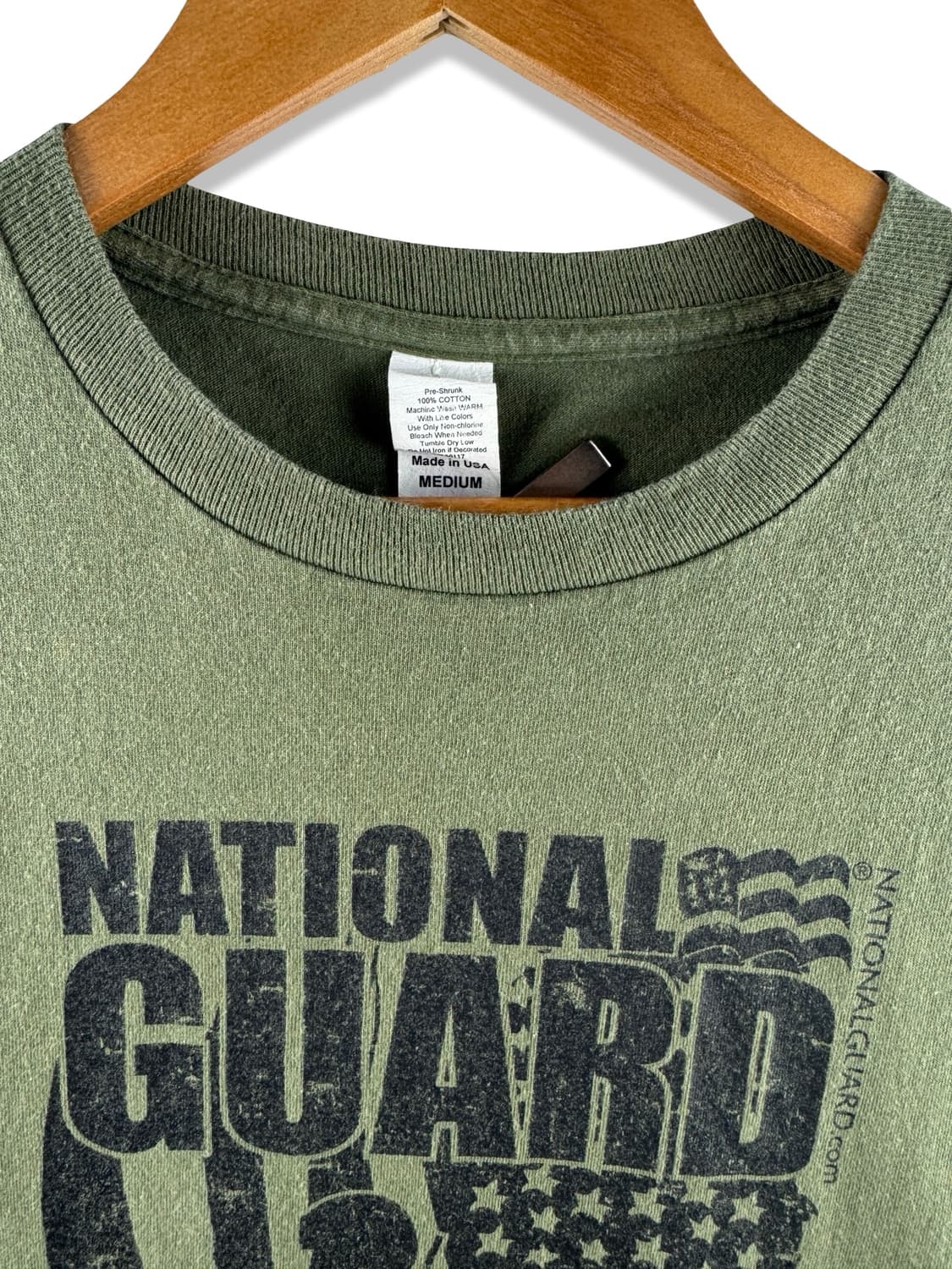 USA 생산 National Guard 티셔츠3708 상품이미지3