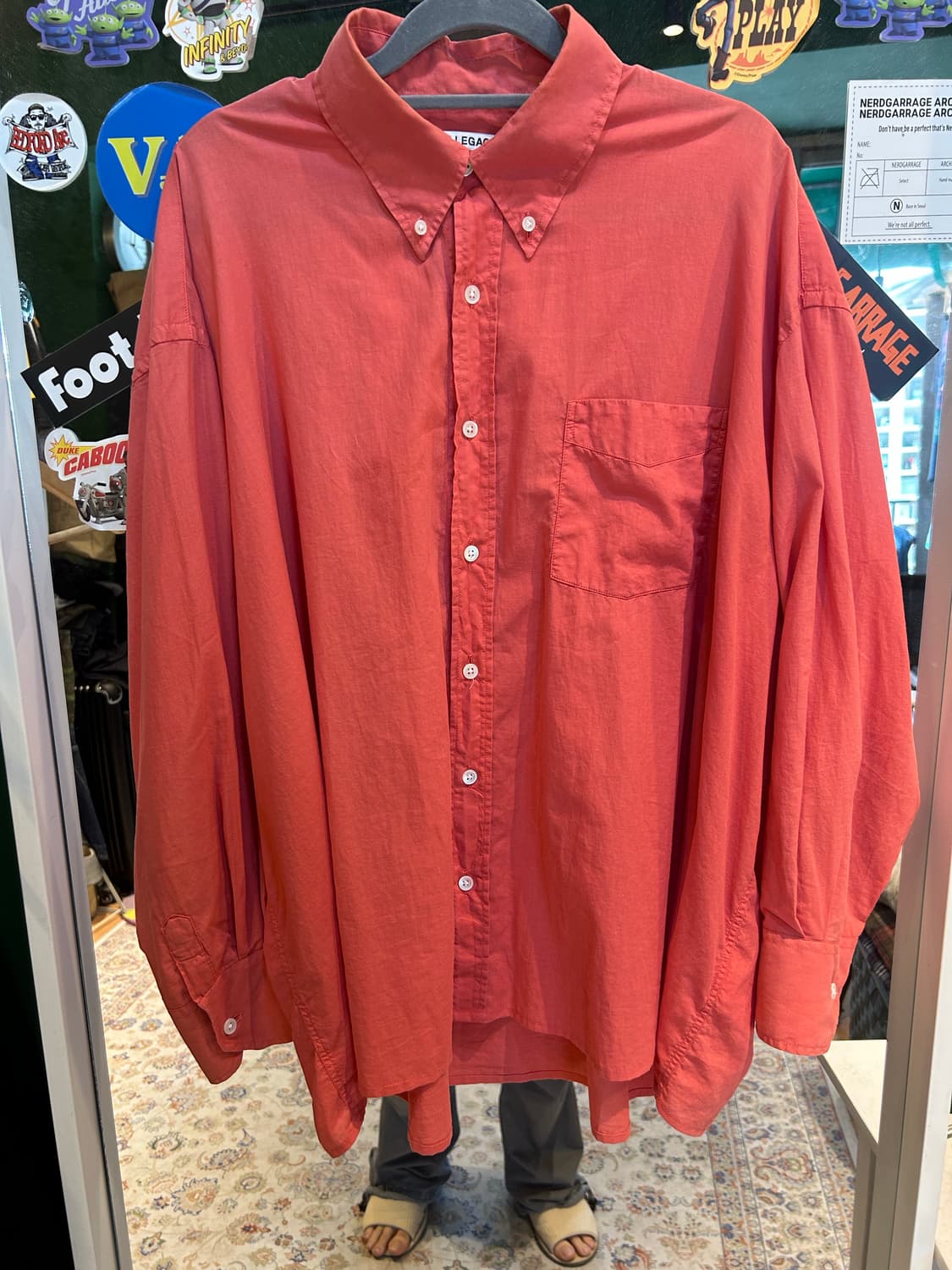 오라리 버라우드BD셔츠 48size 상품이미지1