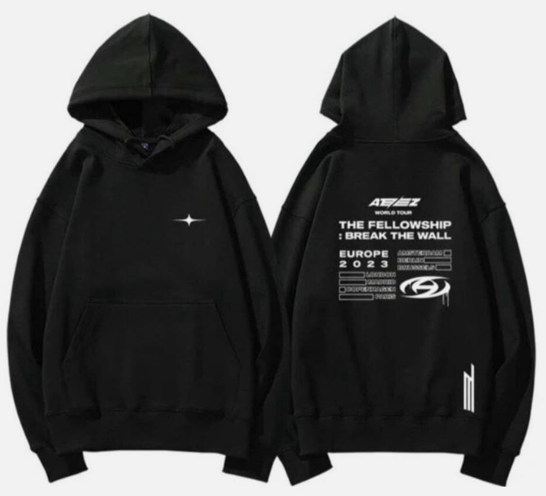 ATEEZ 월드 투어 유럽 독점 후드 상품이미지1