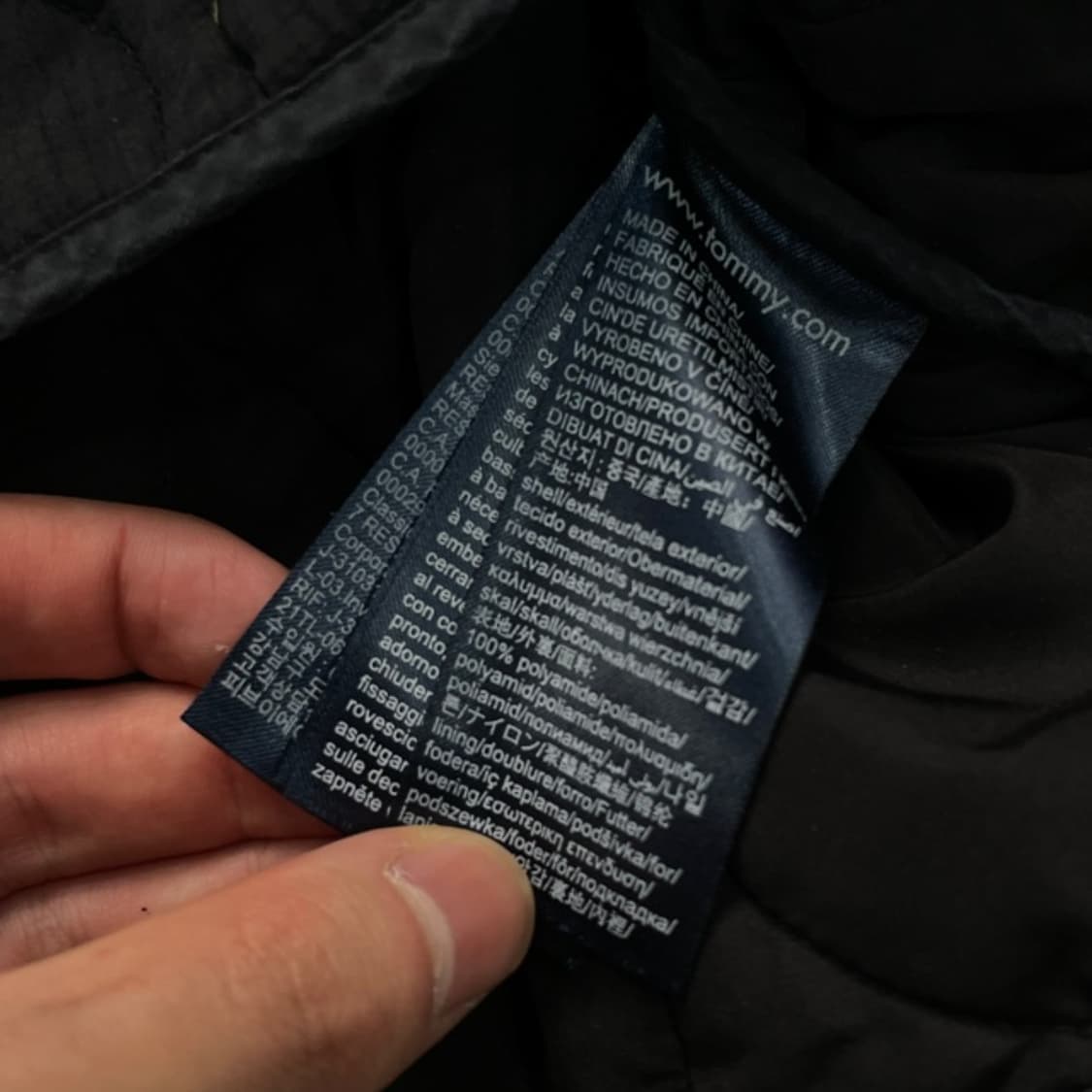 100 타미힐피거 퀼팅 자켓  상품이미지4